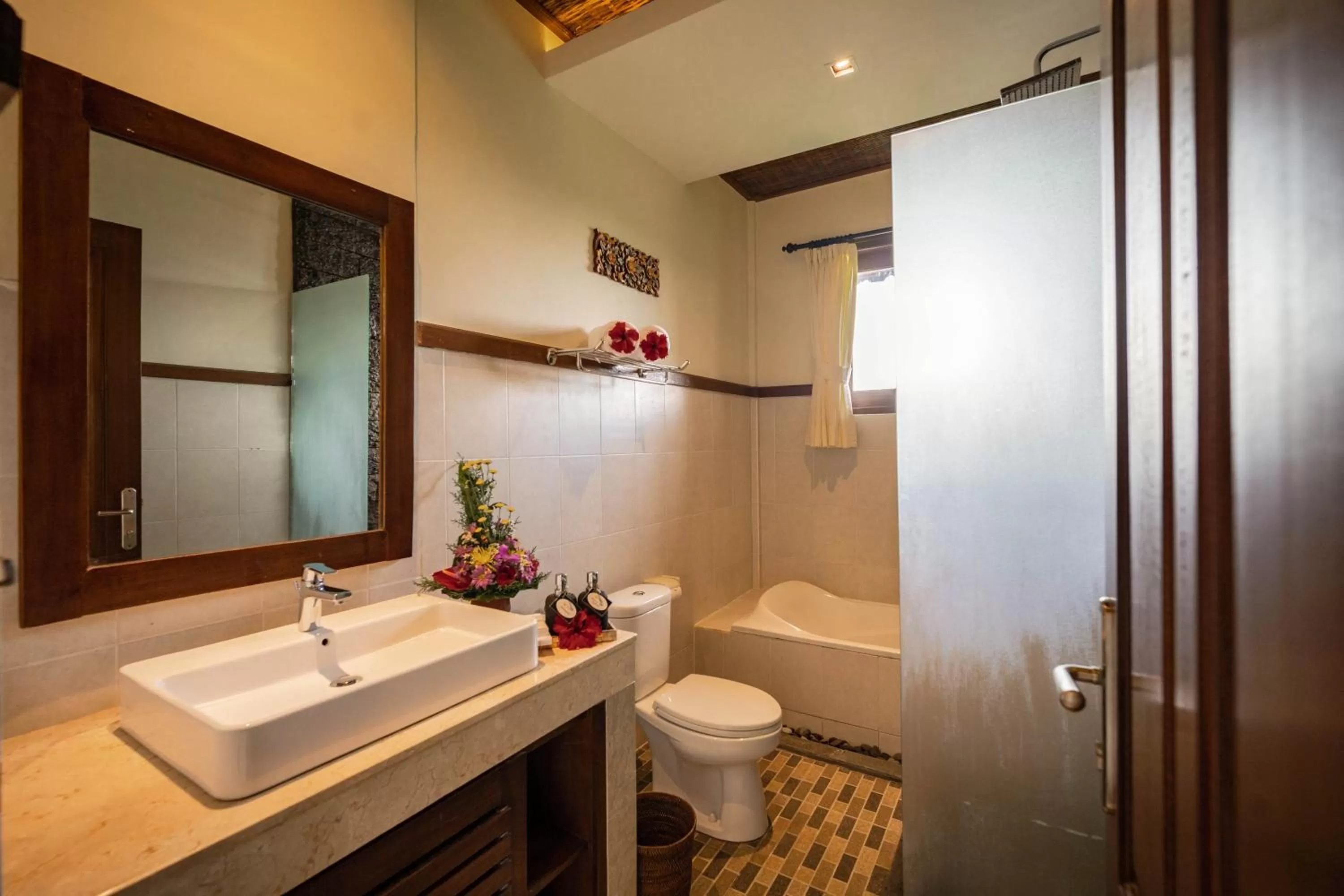 Bathroom in Bliss Ubud Spa Resort