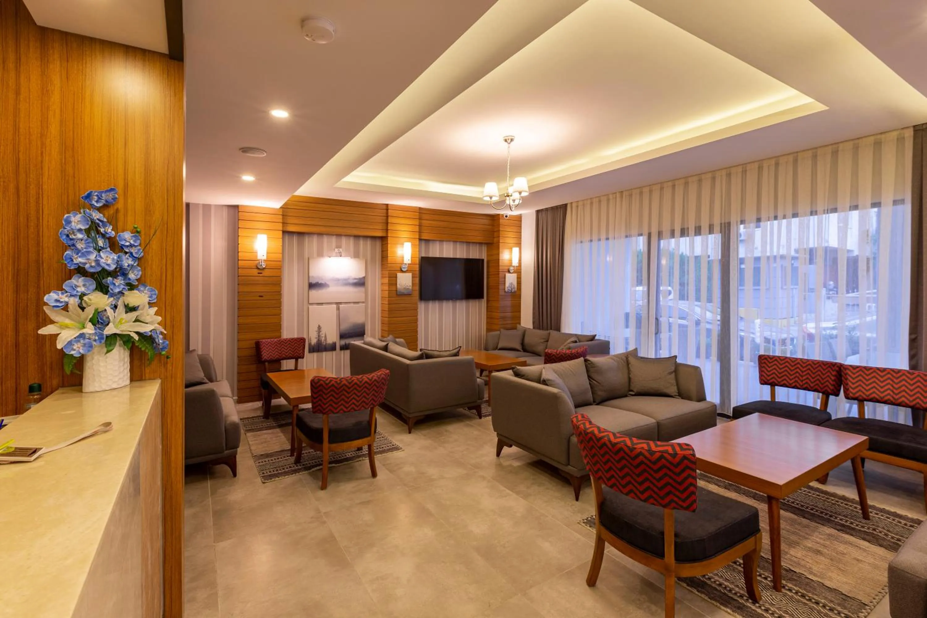 Lobby or reception in Antalya Business Hotel