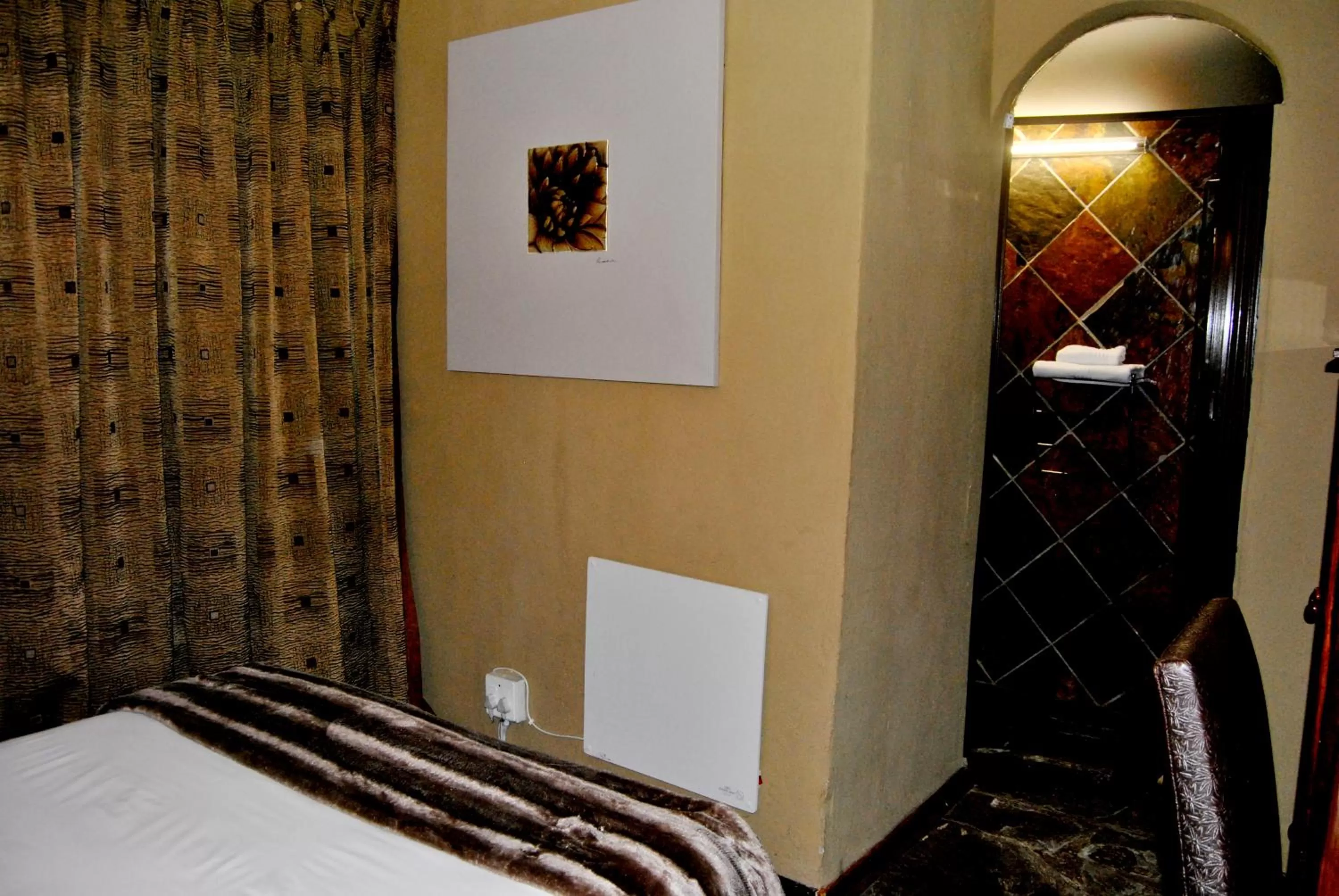 Bed in Birch Tree Cottage