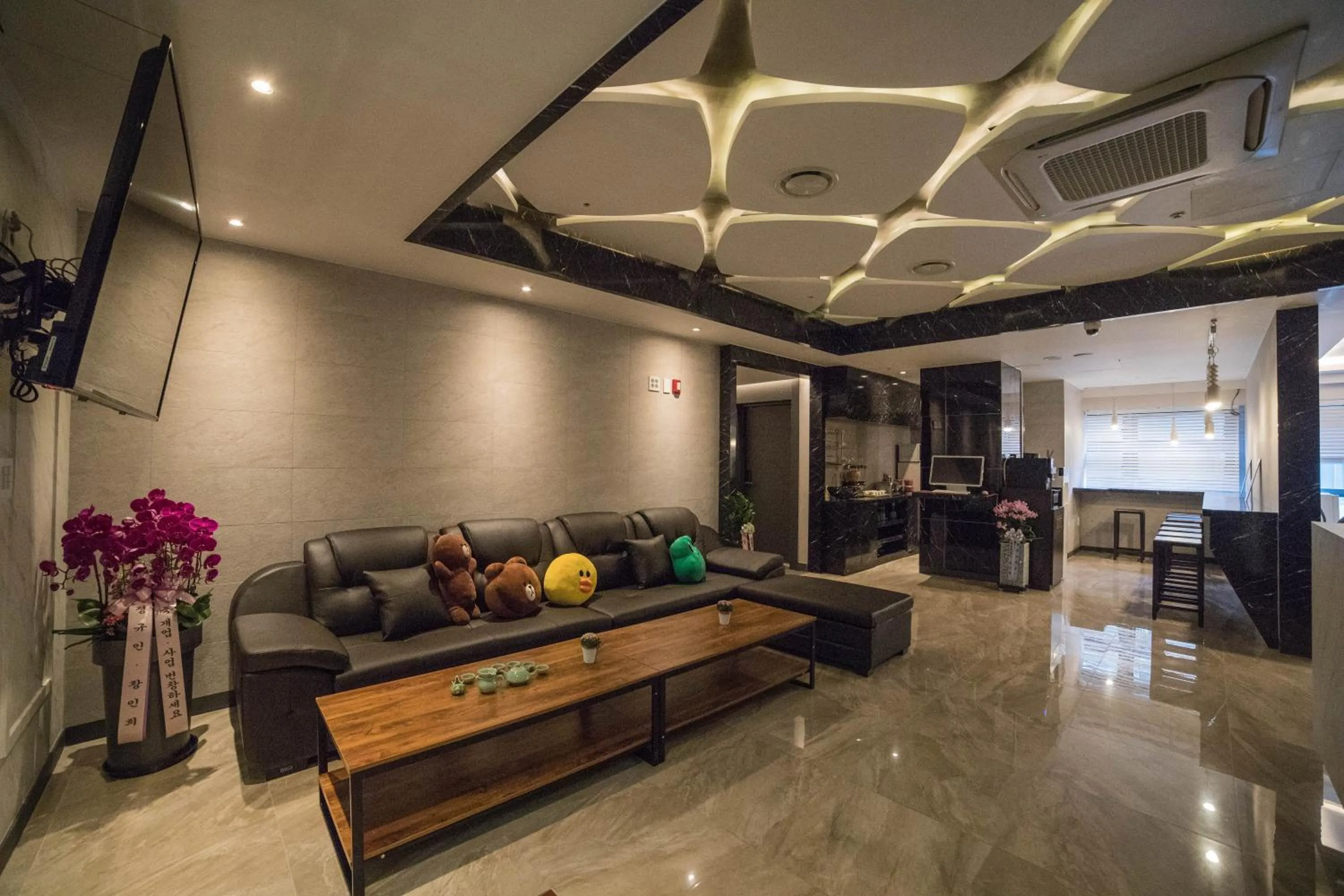 Lobby or reception in Calistar Hotel