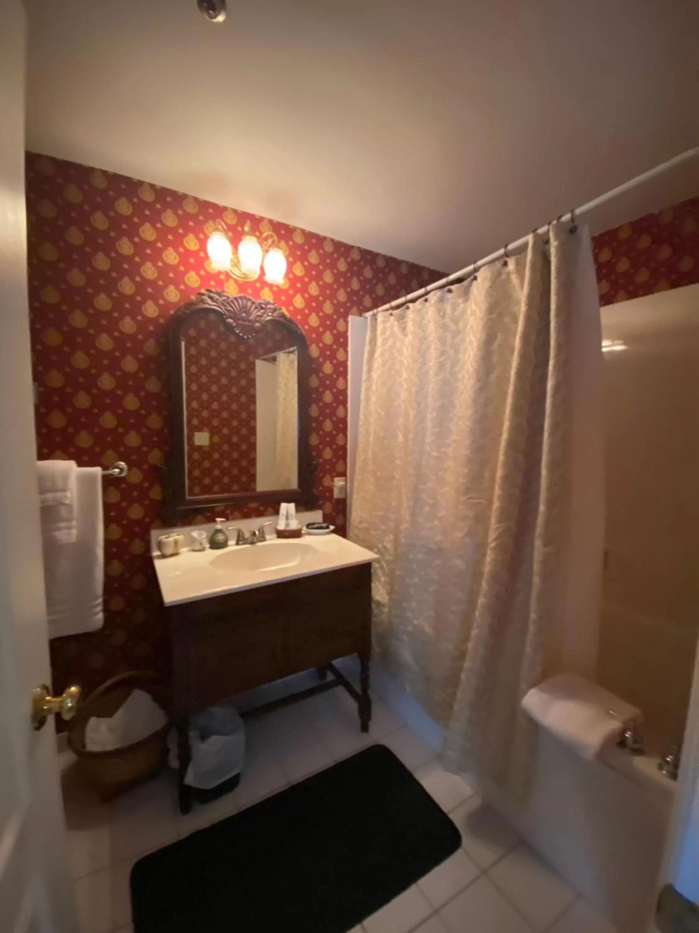 Bathroom in The Cypress Inn