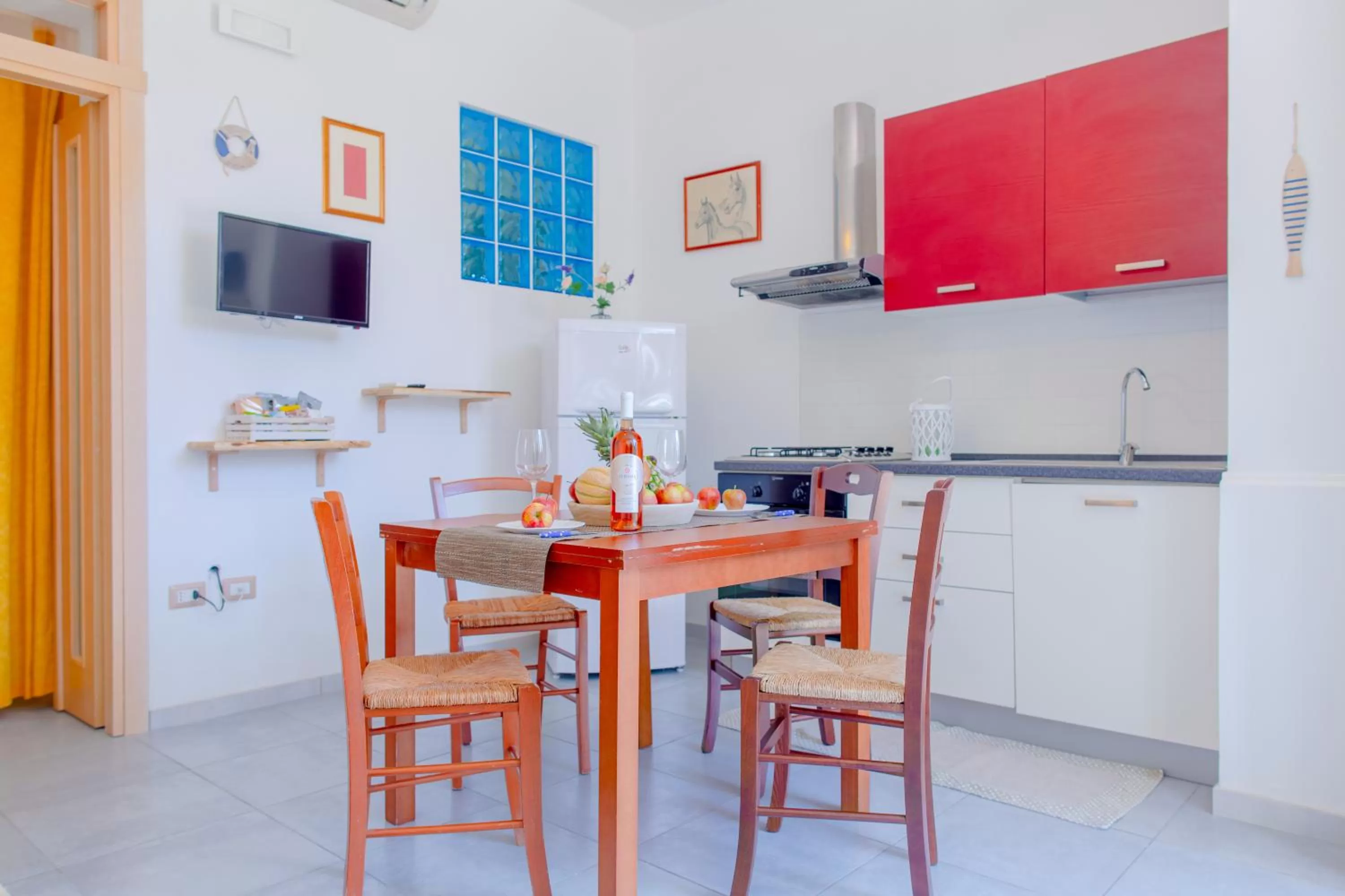 Dining area in Tenuta Don Carmelo