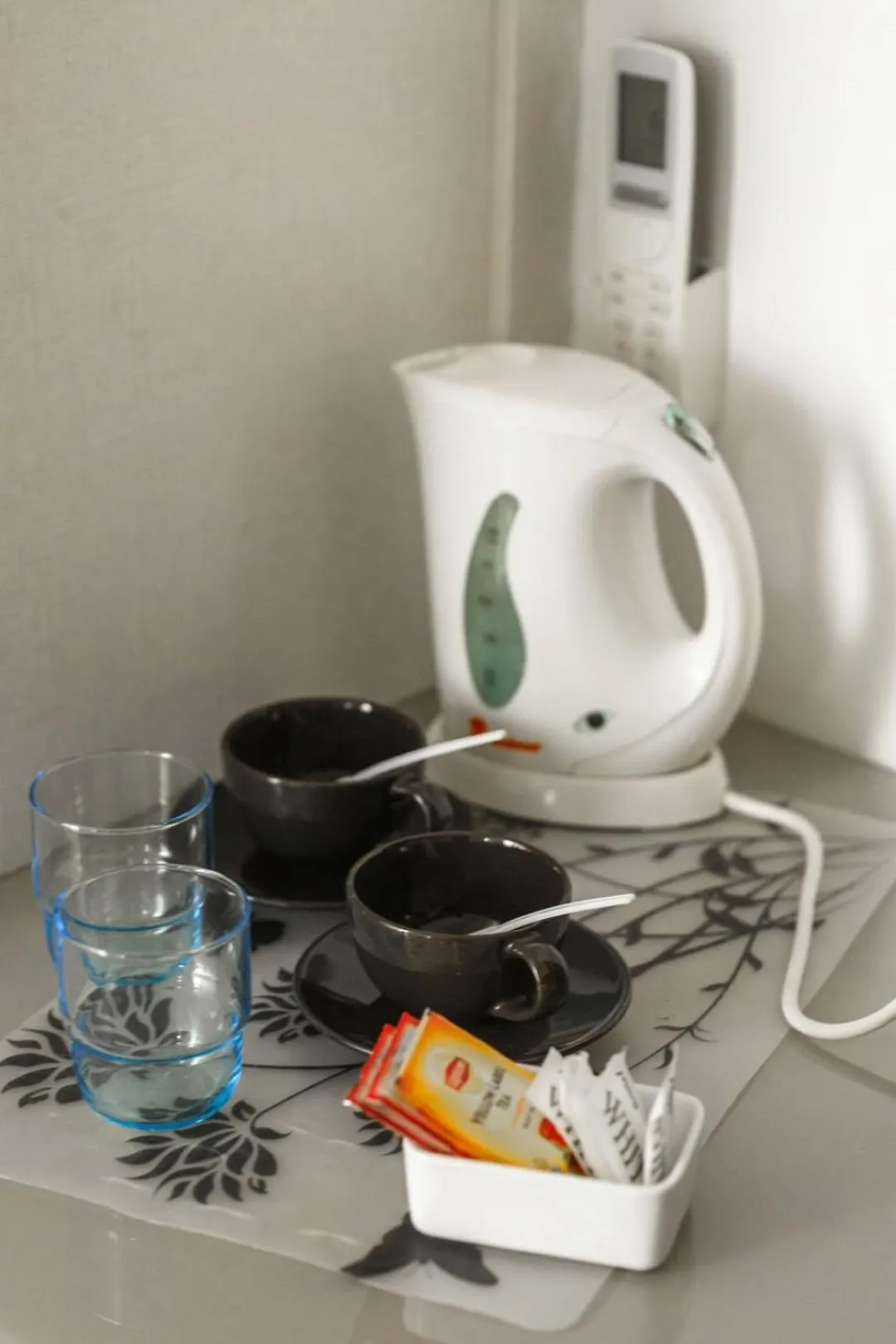 Coffee/tea facilities in Kikar Boutique Hotel