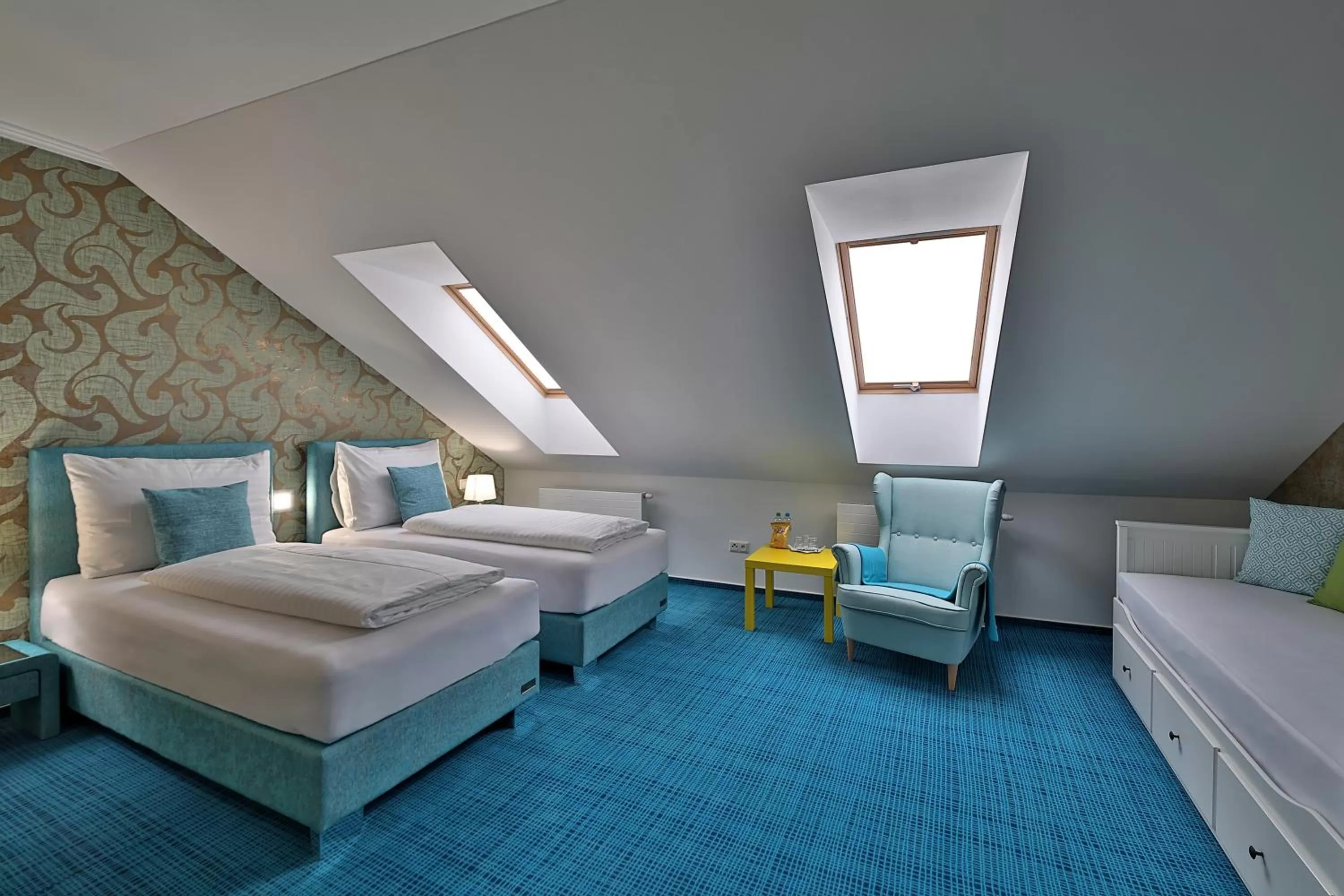 Bed in Hotel Pod Bránou