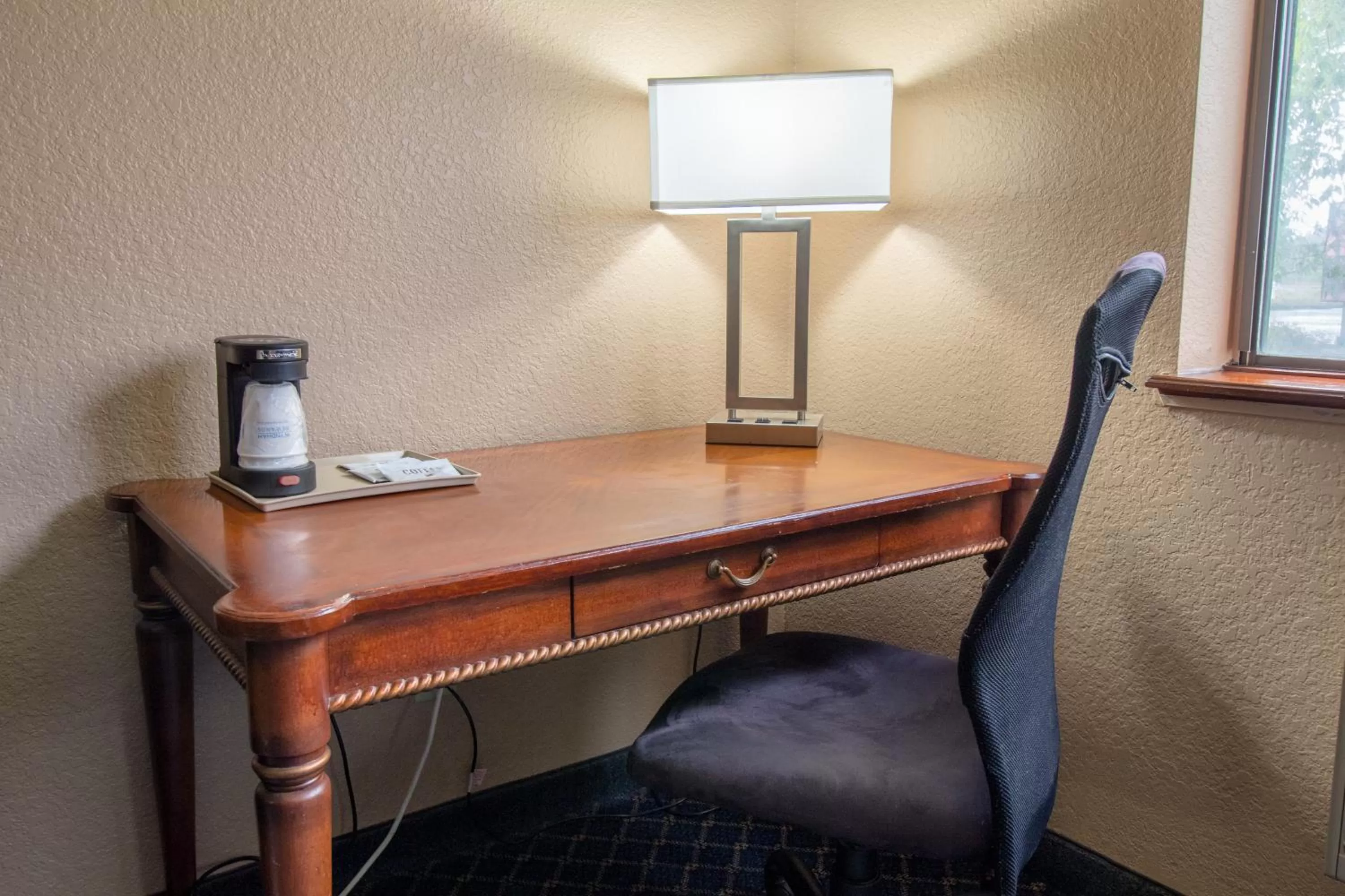 Seating area in Super 8 by Wyndham Arcata