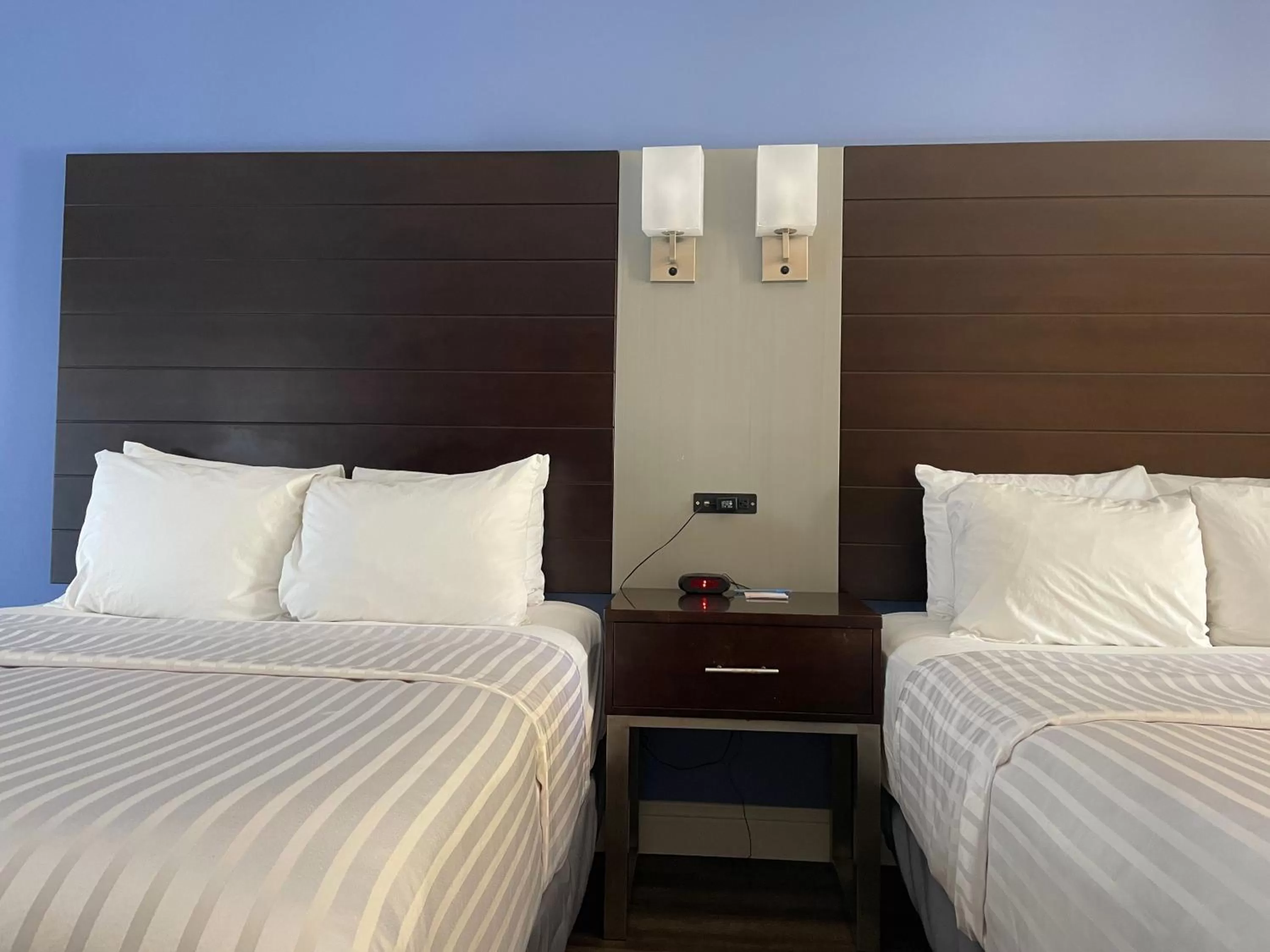 Bed in Hotel Solares