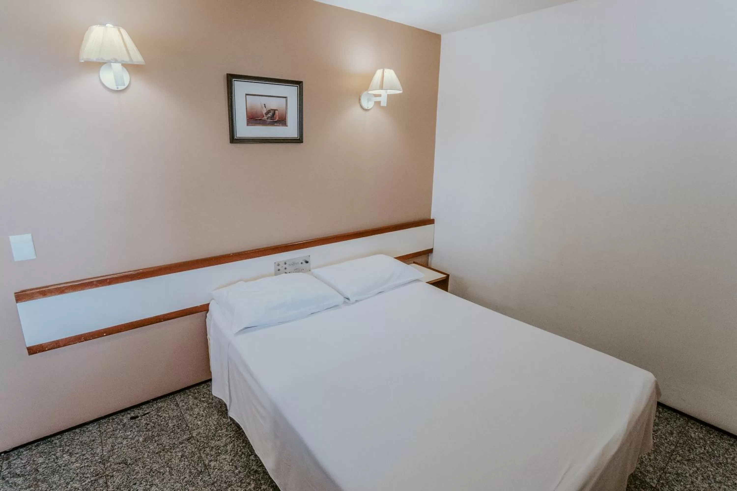 Bed in Iracema Residence Hotel Flat
