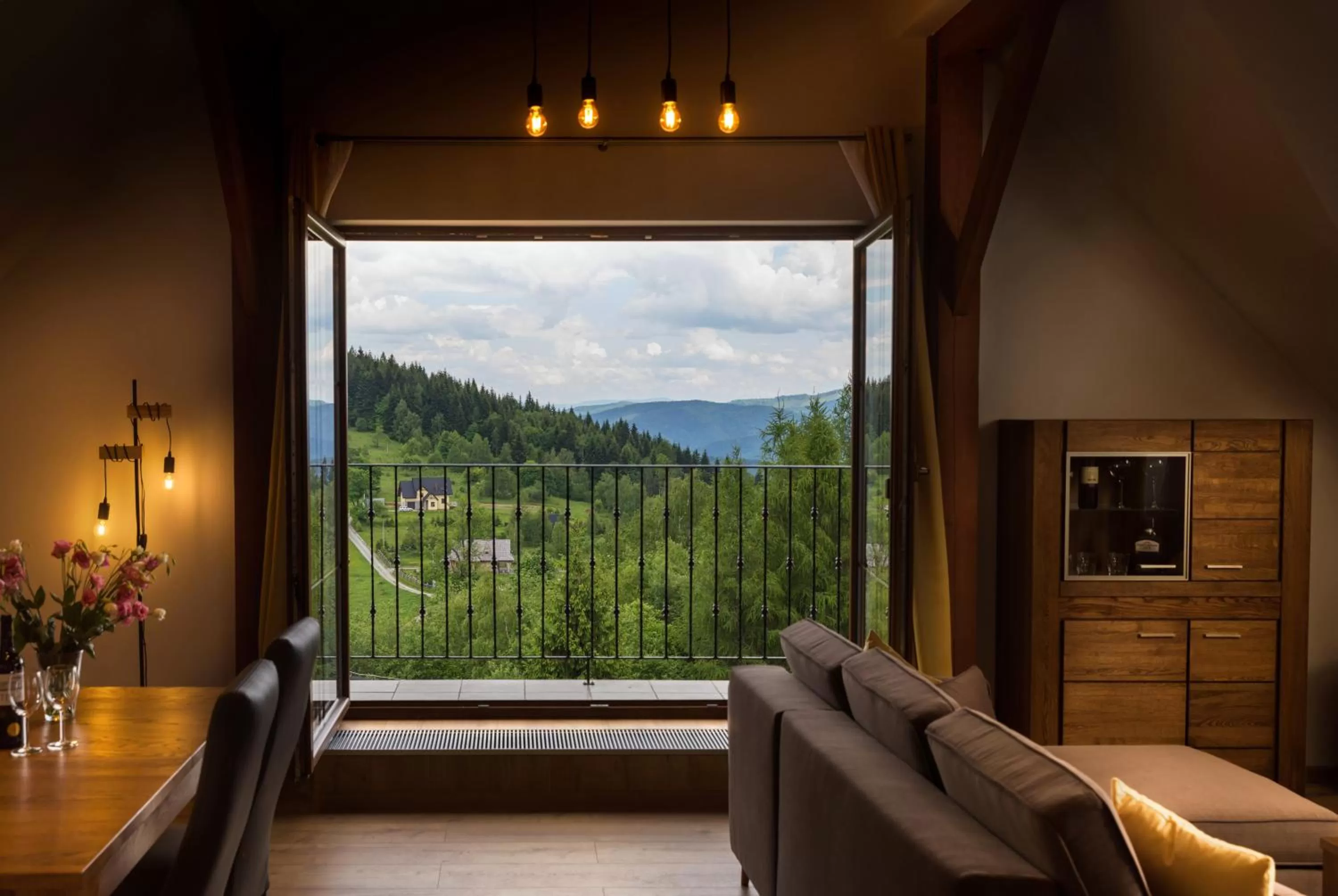 Natural landscape in Hotel Beskidzki Raj Medical SPA