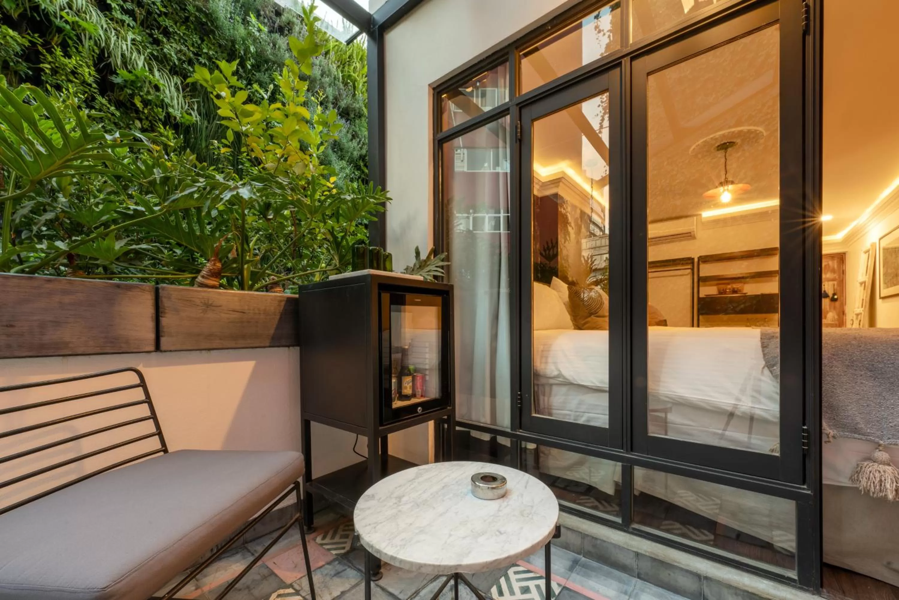 Balcony/Terrace in Orchid House Mexico City