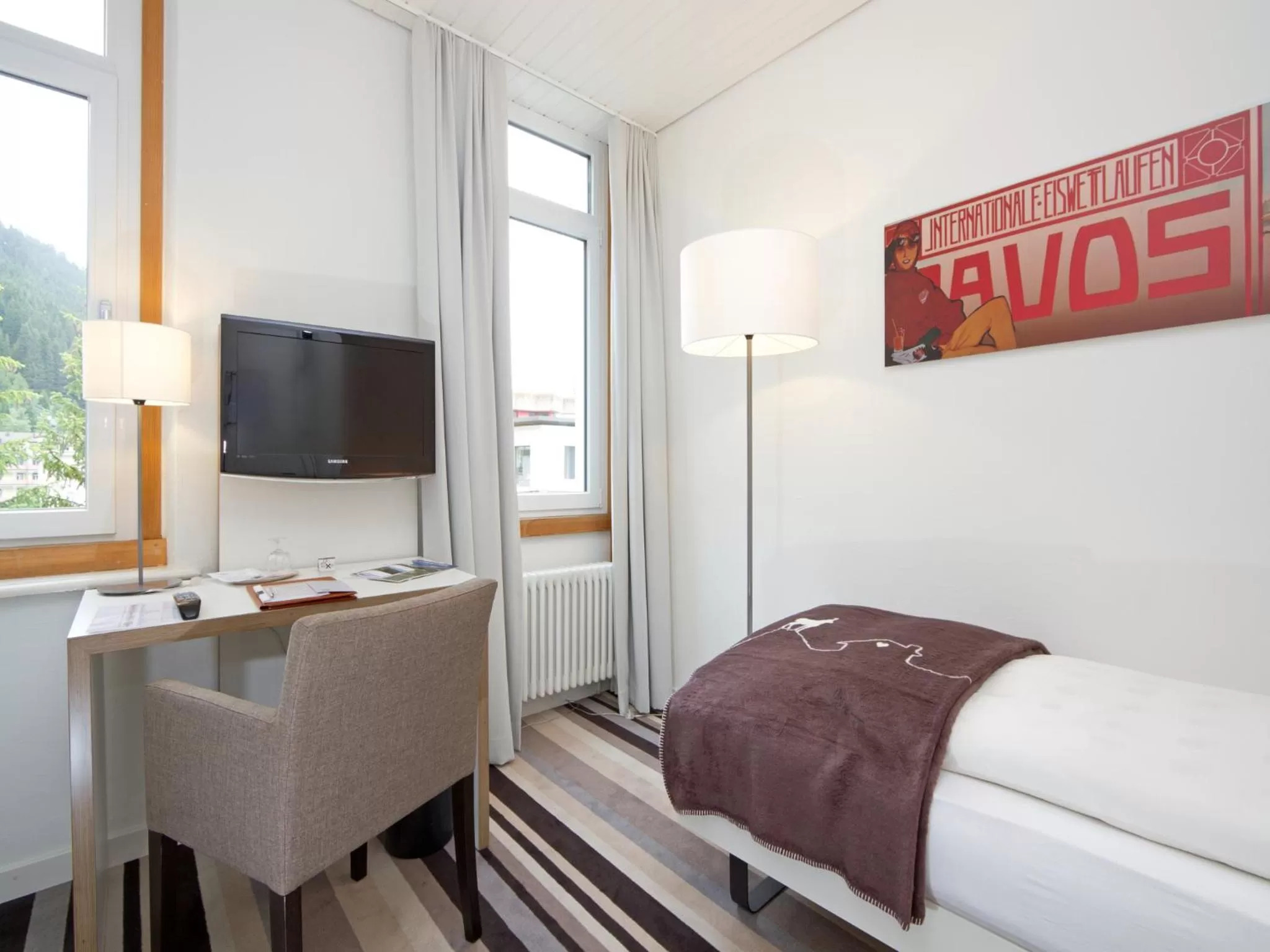 Bed in Hotel National by Mountain Hotels