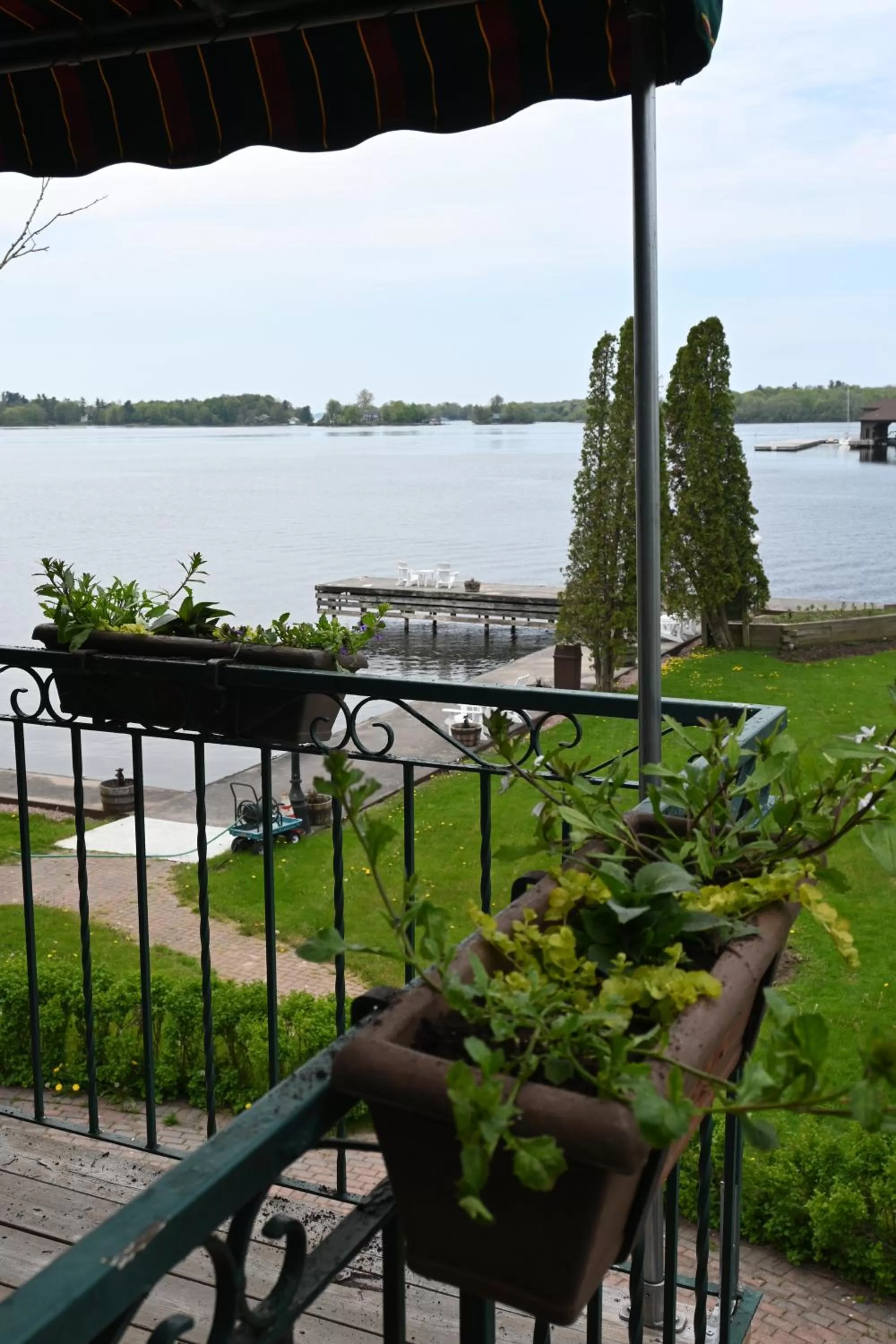 Balcony/Terrace in The Gananoque Inn