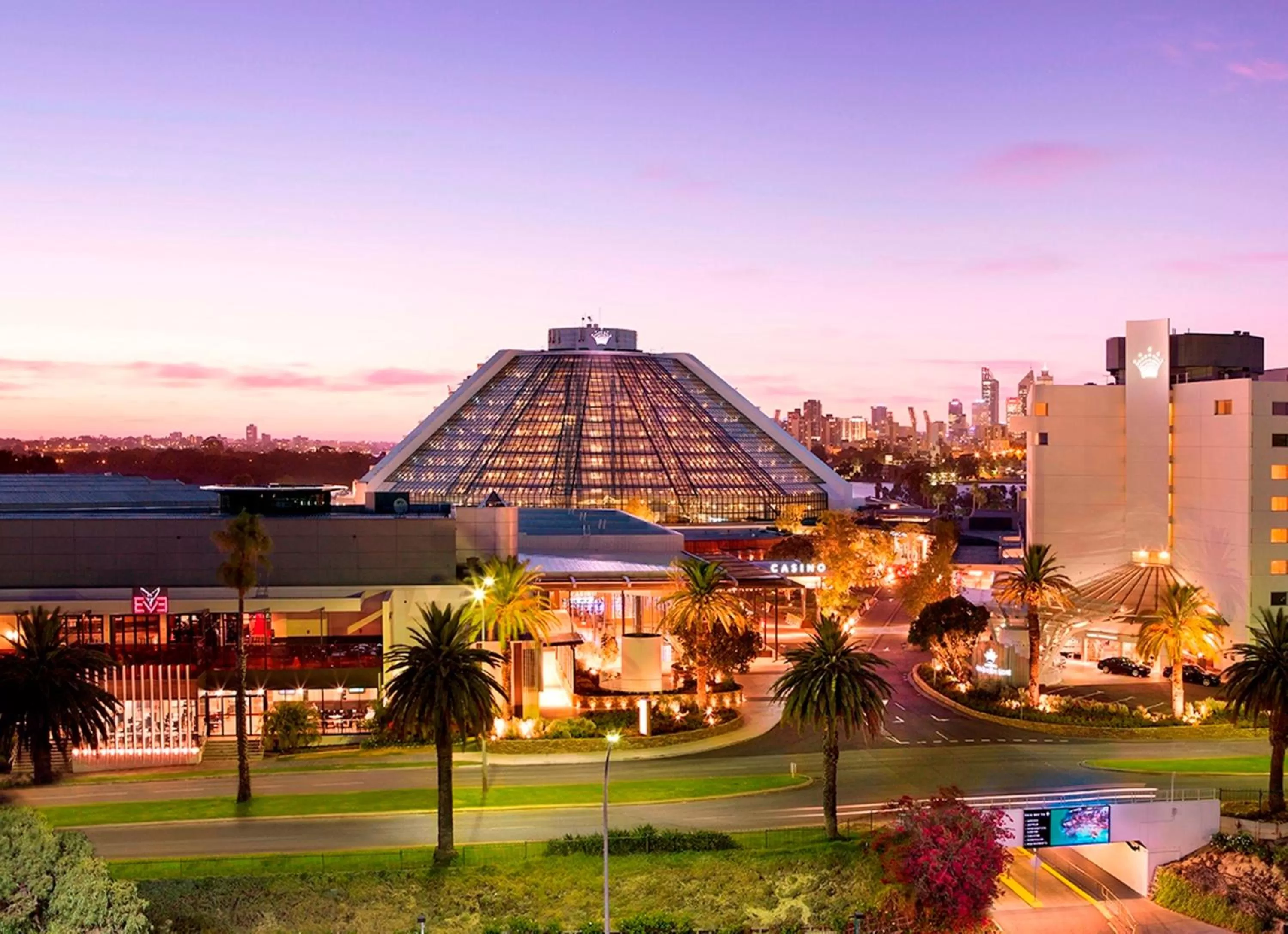Facade/entrance in Crown Metropol Perth