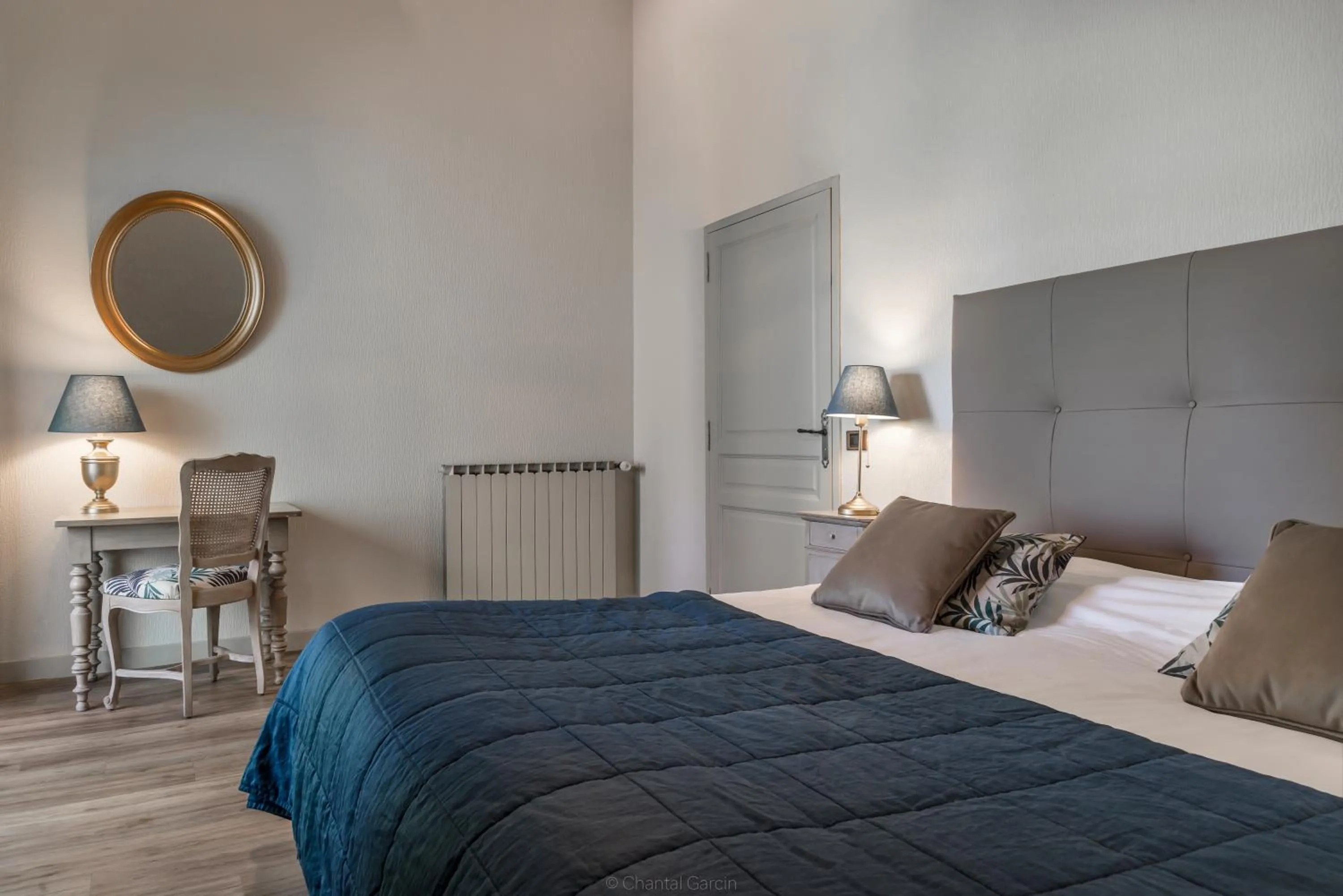 Bed in Hôtel la Magnaneraie