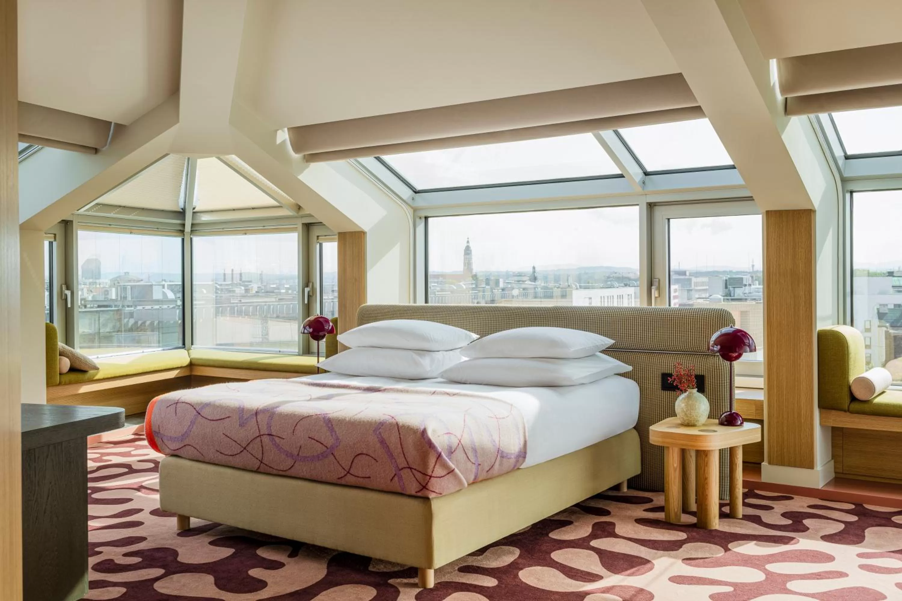 View (from property/room), Bed in PURO Kraków Stare Miasto