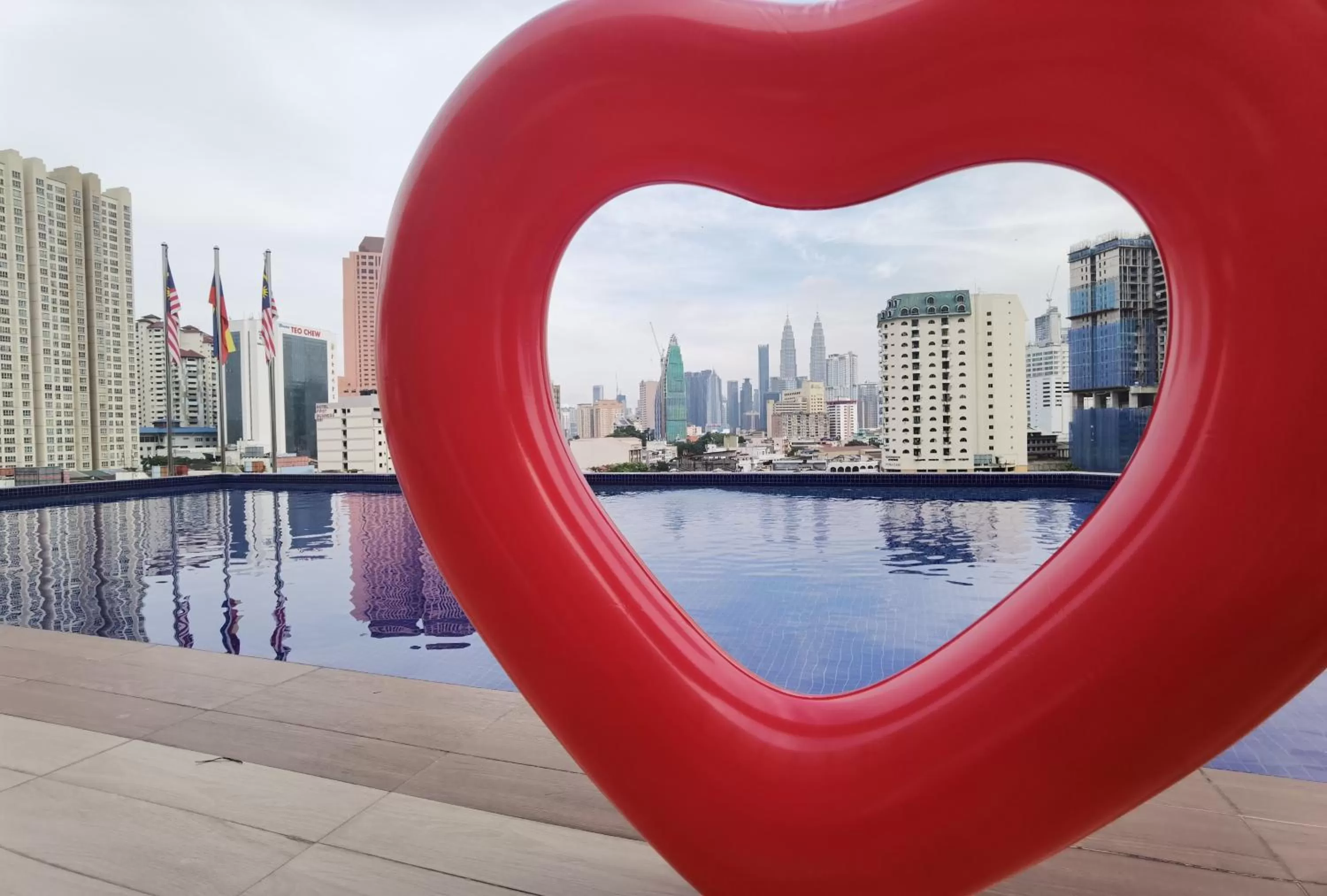 Swimming pool in Leo Palace Hotel Classic Wing, WTC Kuala Lumpur
