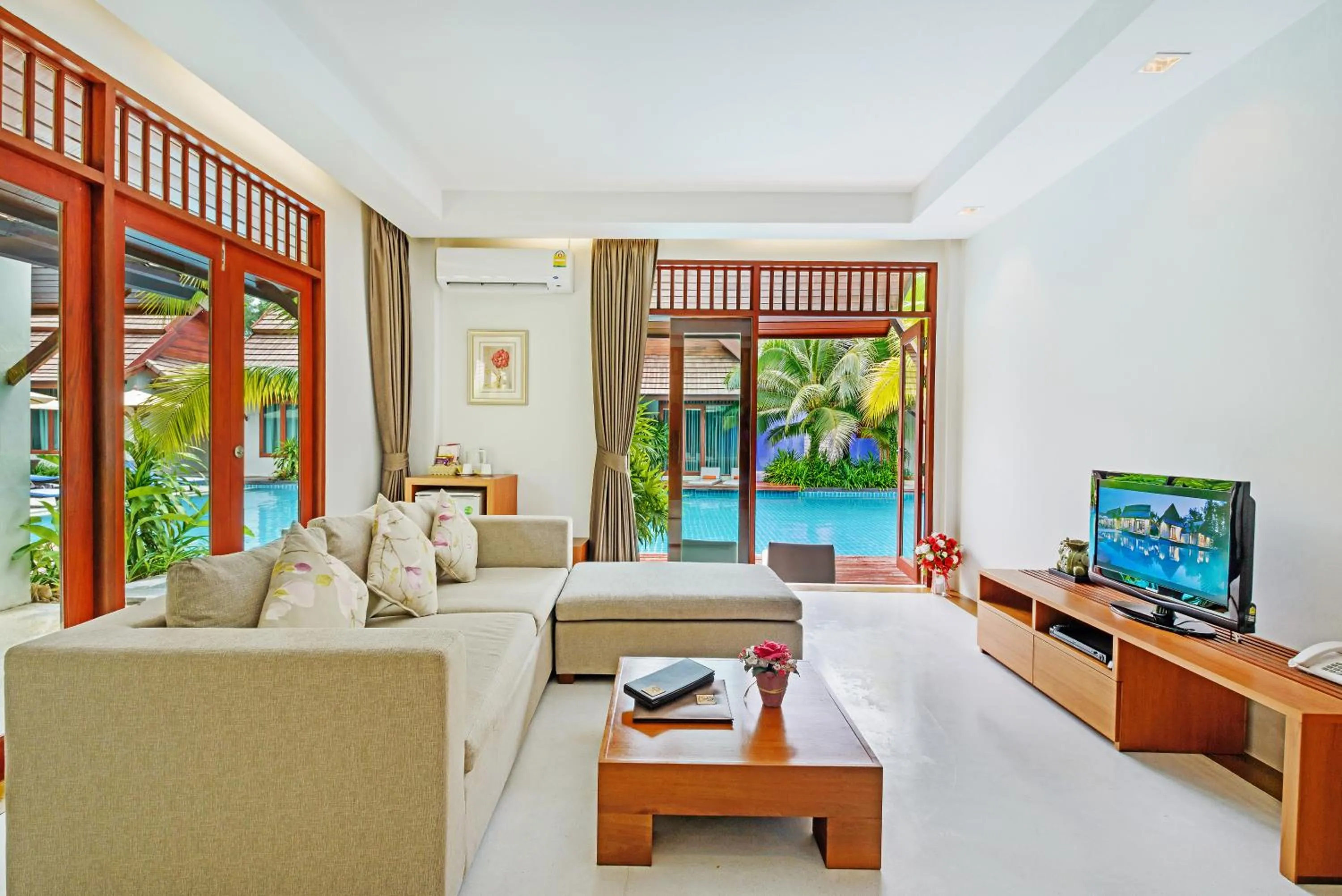 One Bedroom Pool Access Villa Breakfast Included (FREE One Way Airport Transfer) in L'esprit De Naiyang Beach Resort - SHA Extra Plus