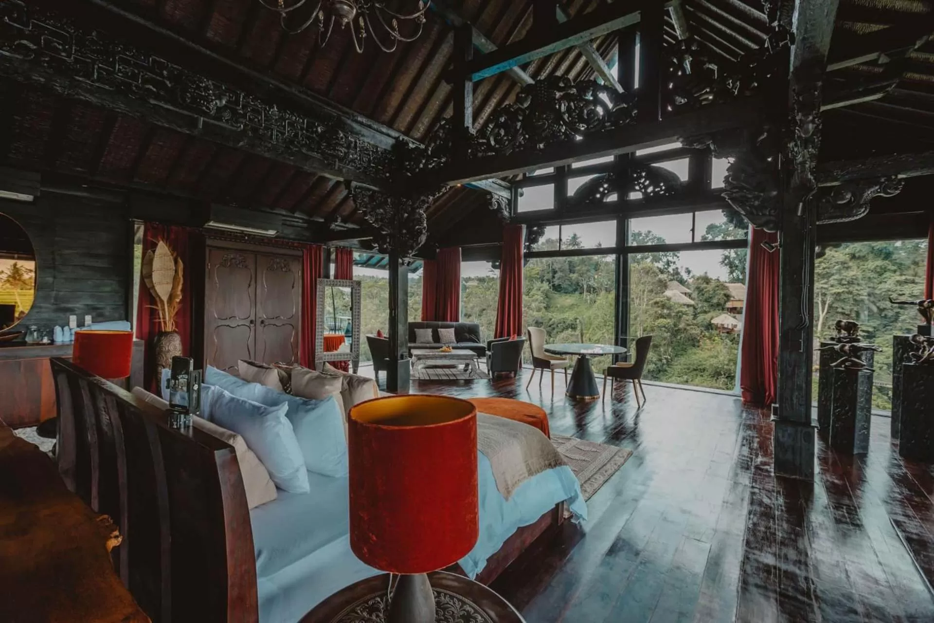 Bed in Villa Cella Bella Ubud