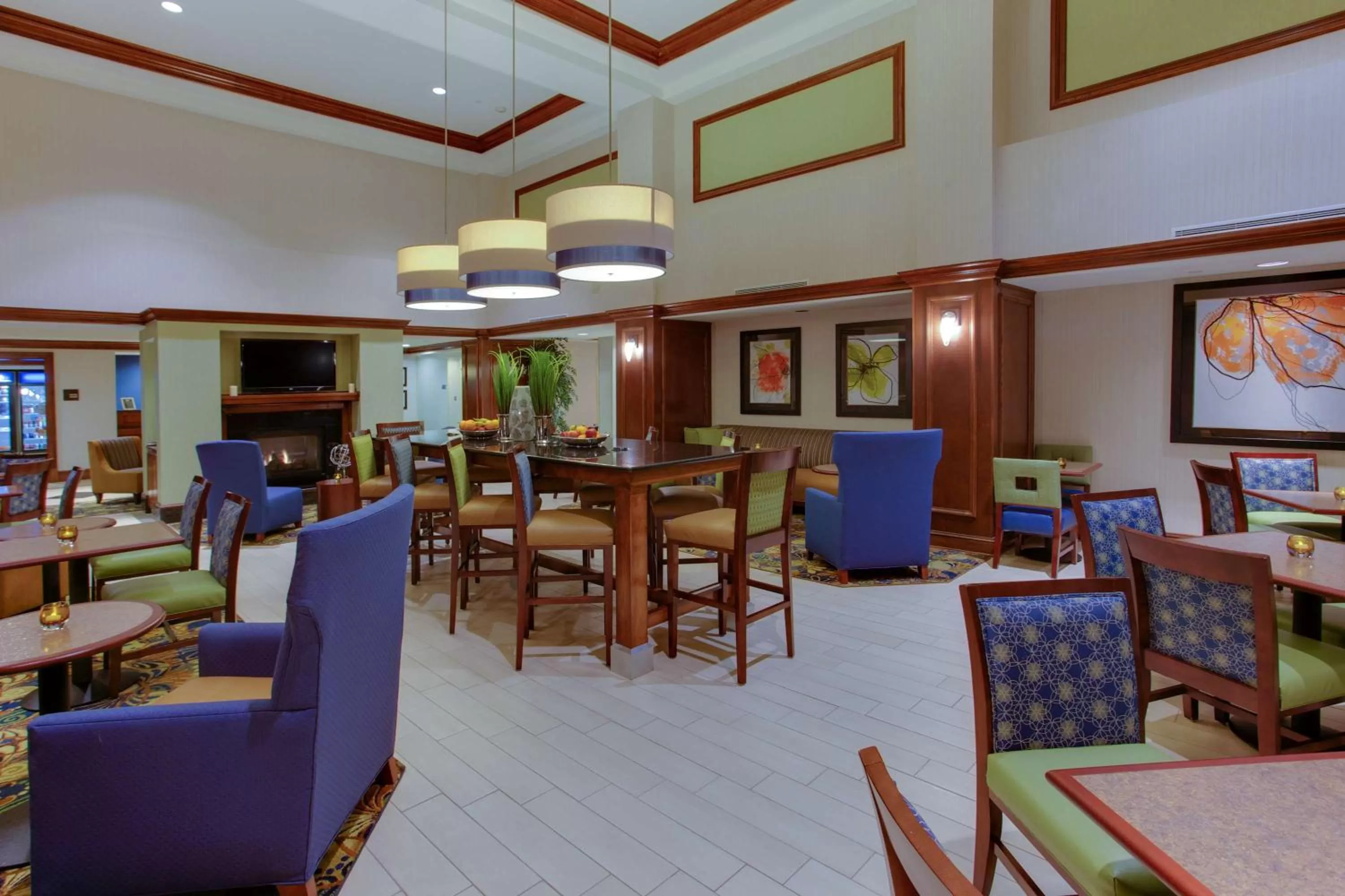 Lobby or reception in Hampton Inn and Suites Fredericksburg South