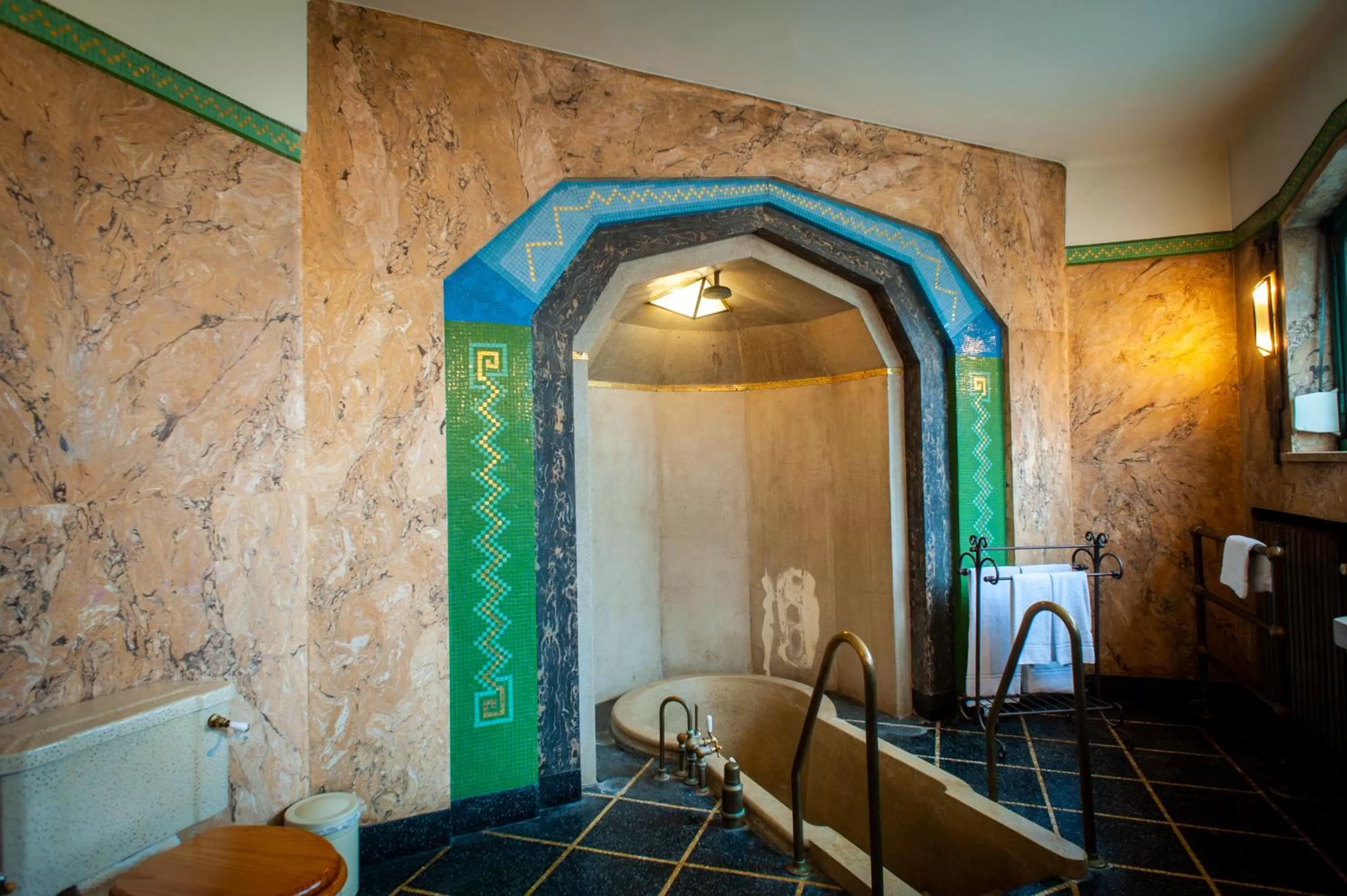 Bathroom in Charme Hotel Hancelot