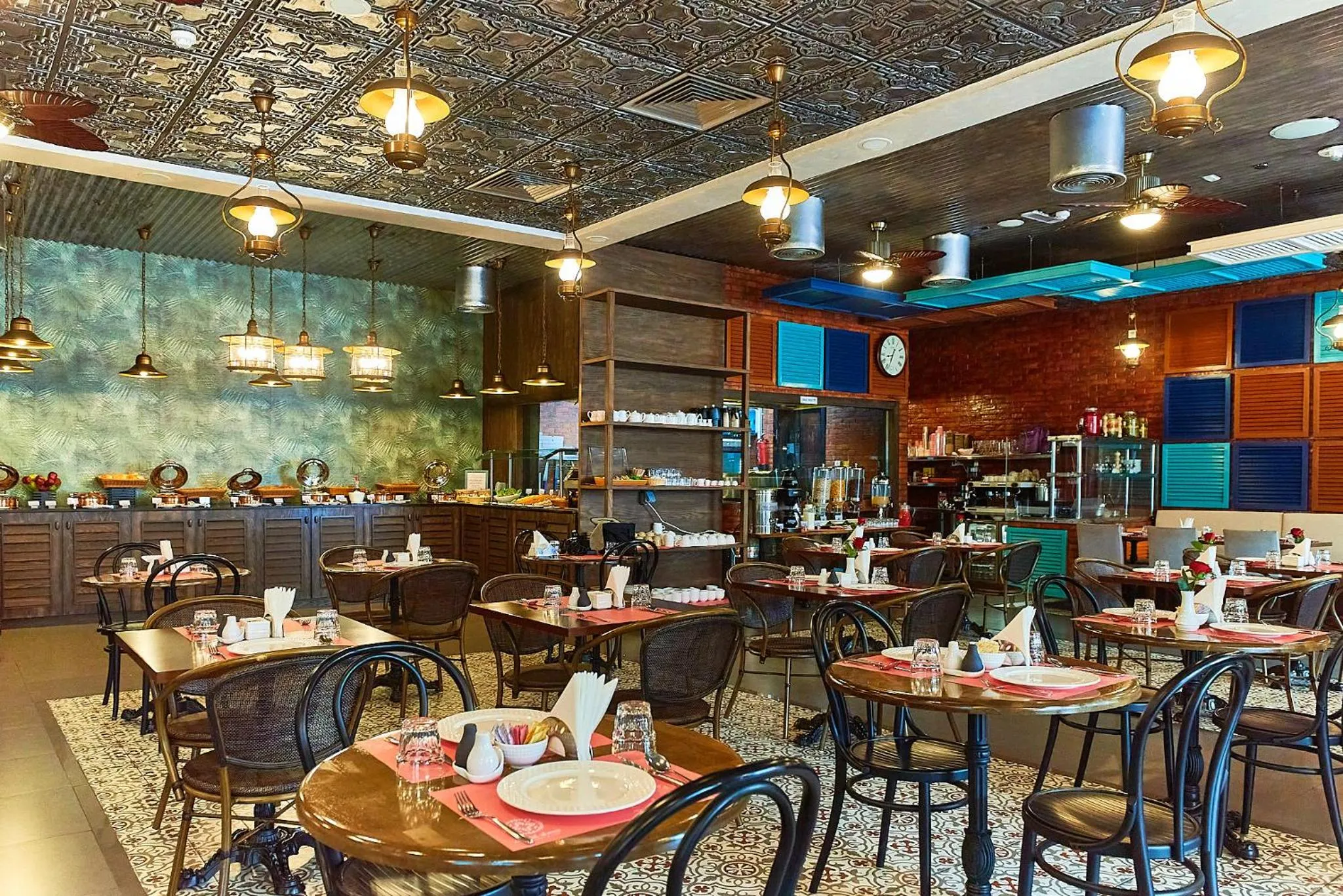 Restaurant/places to eat in Rose Park Hotel - Al Barsha, Opposite Metro Station