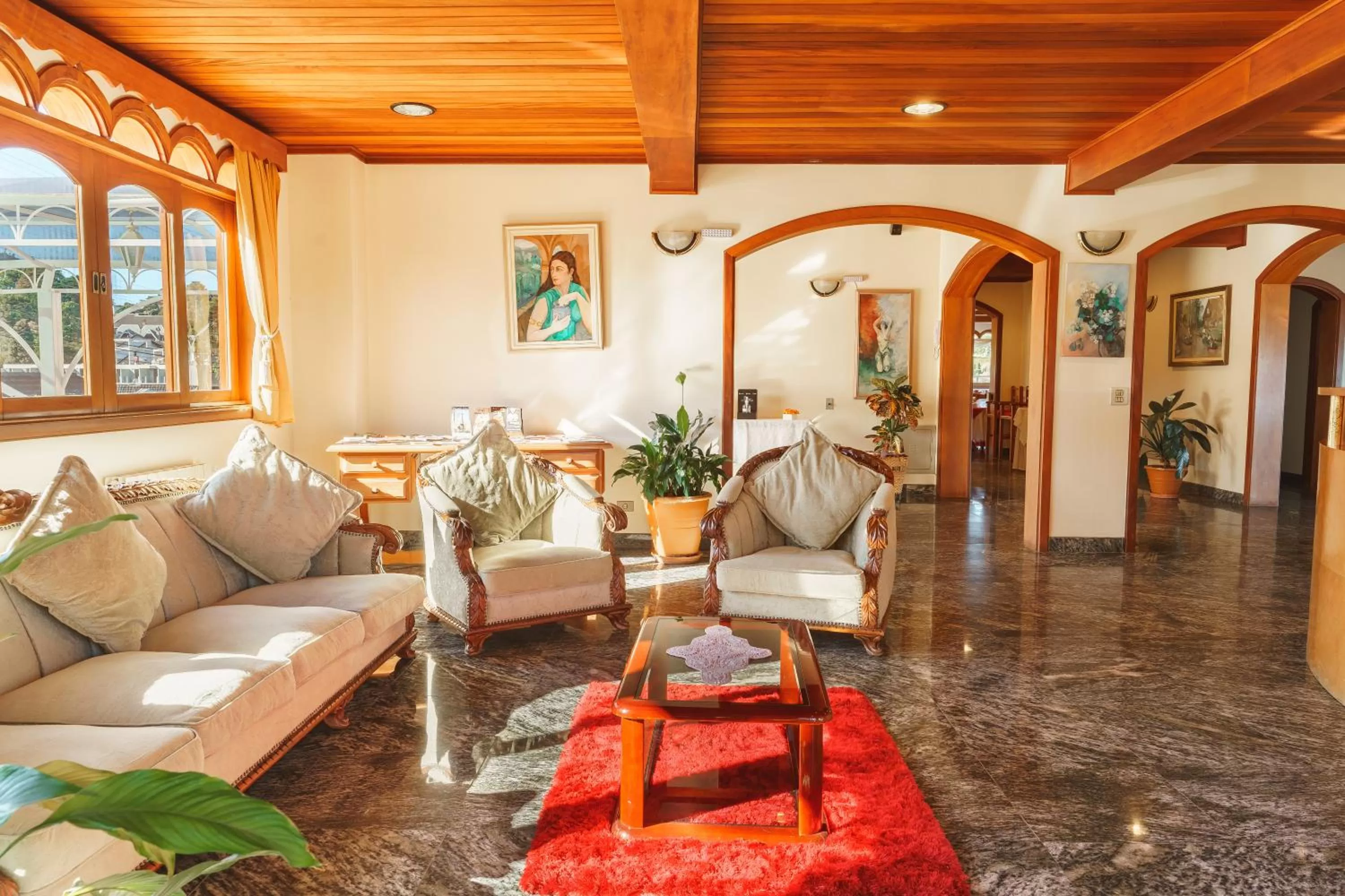 Lobby or reception in Pousada Recanto Almeida