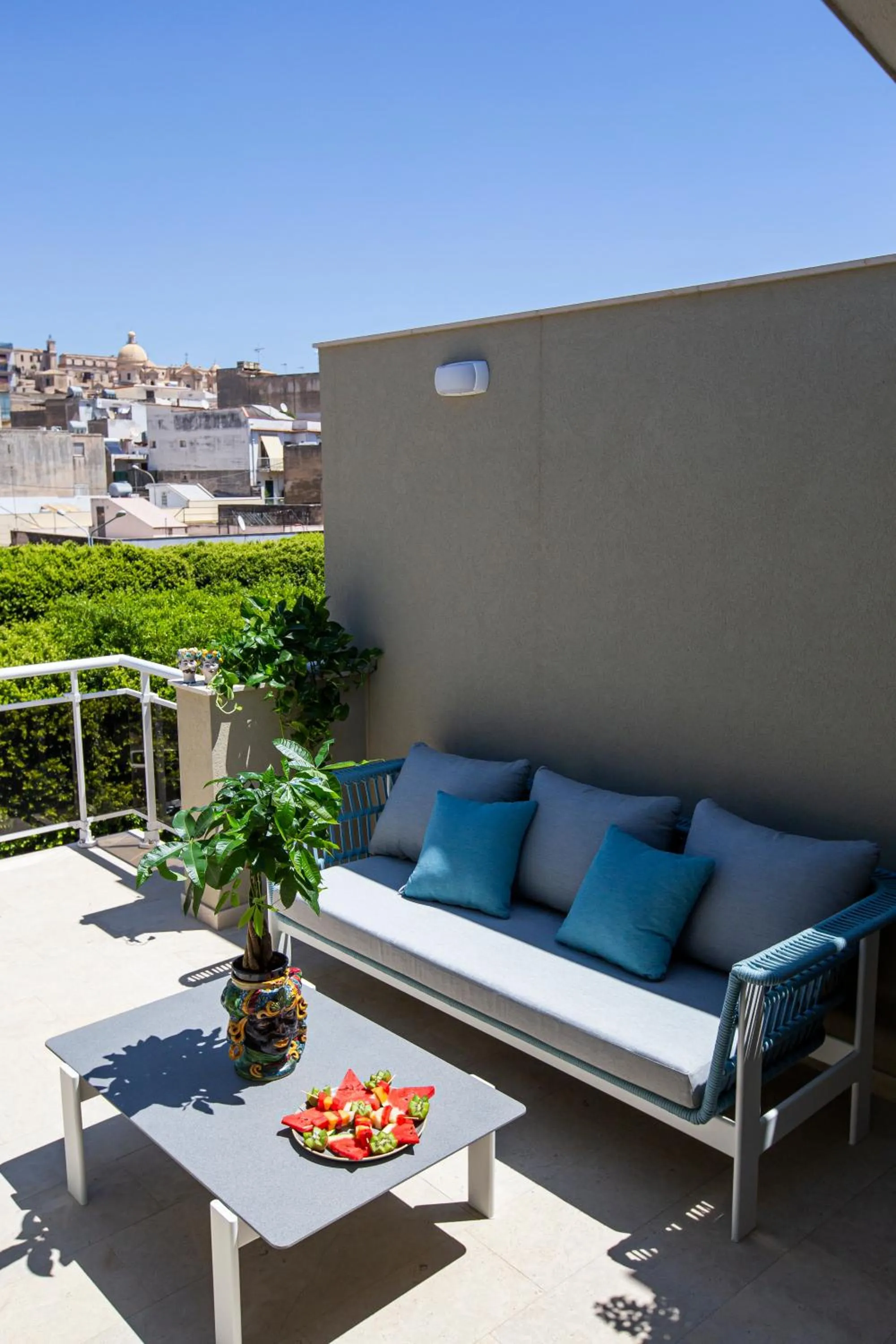 Balcony/Terrace in Charme SIMON BOLIVAR