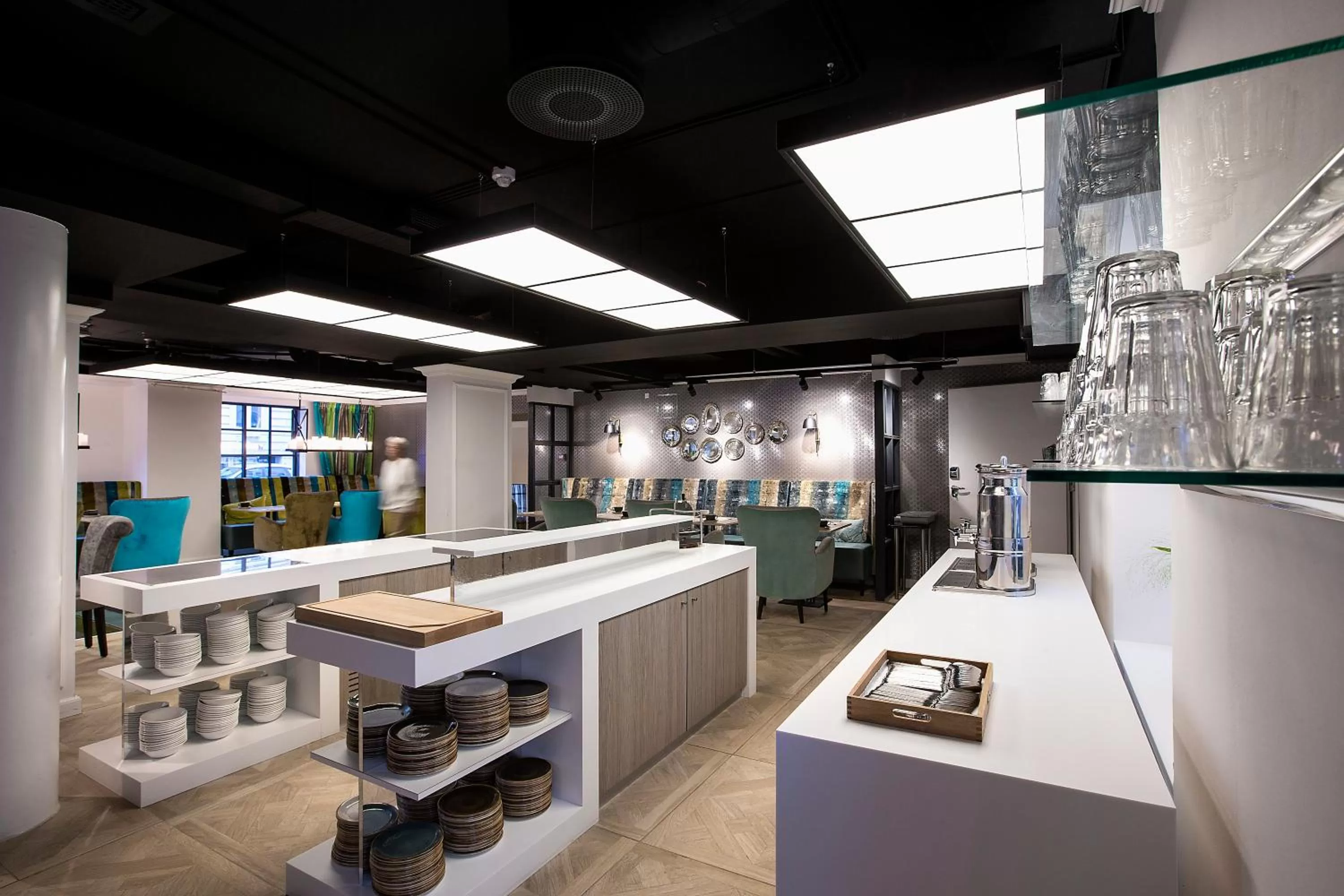 Lobby or reception in Absalon Hotel