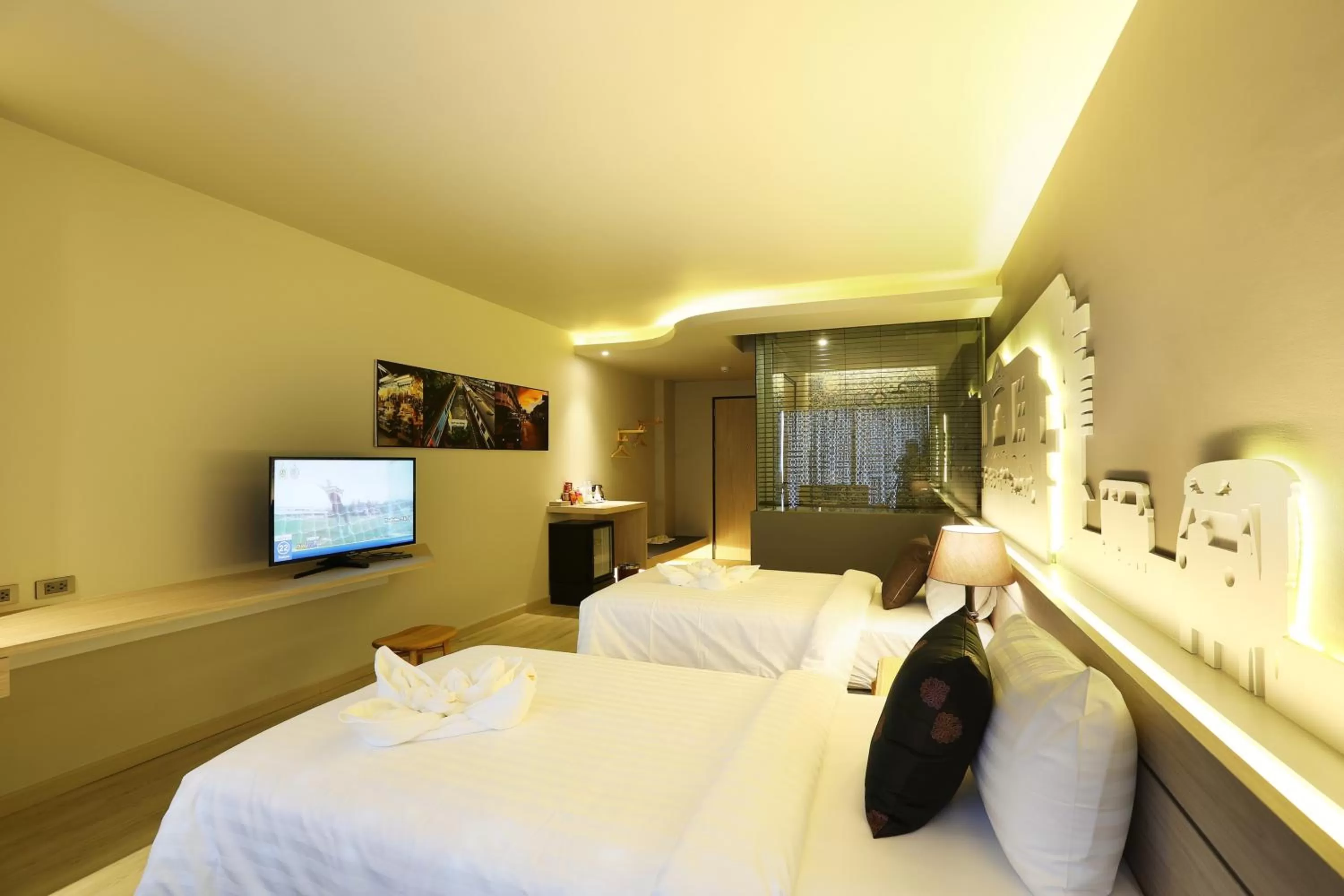 Photo of the whole room, Bed in Hatyai Signature Hotel