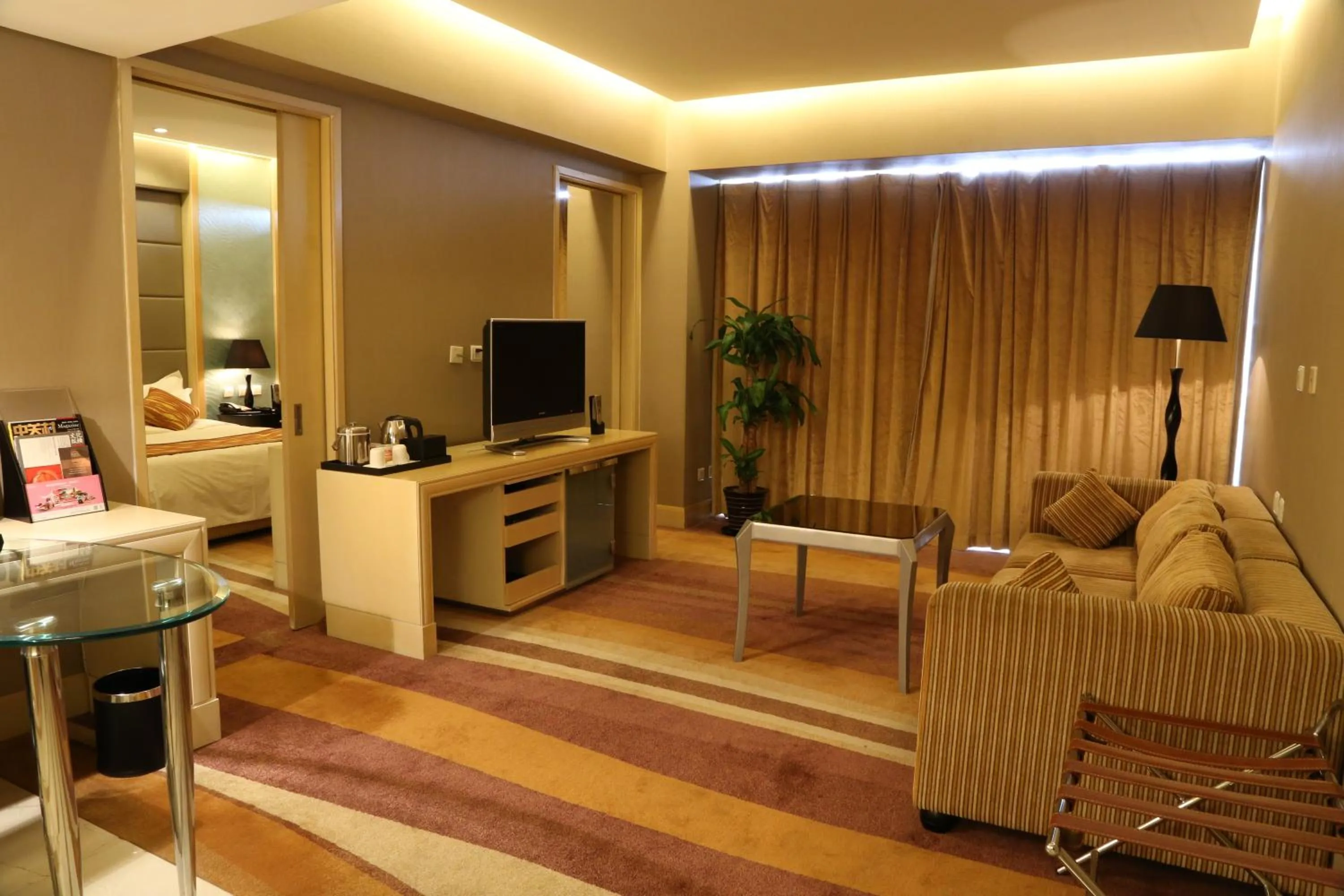 Living room in Wenjin Hotel, Beijing