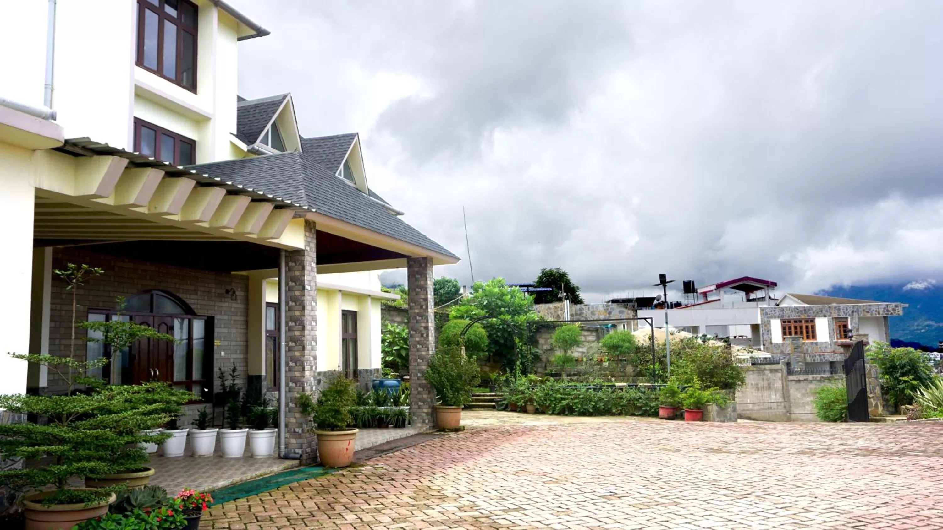 Property building in Akim Homestay