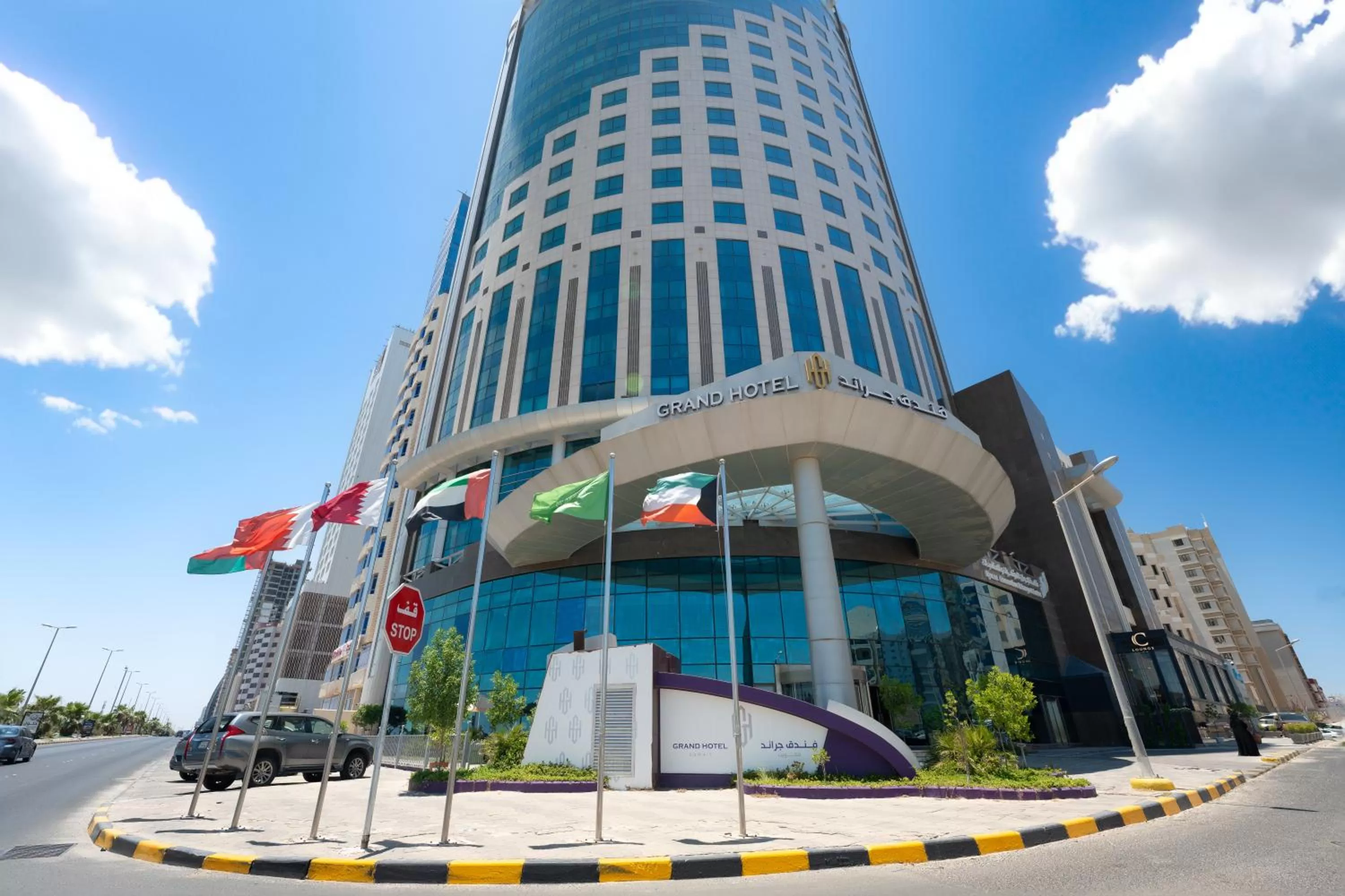 Property building in Kuwait Grand Hotel
