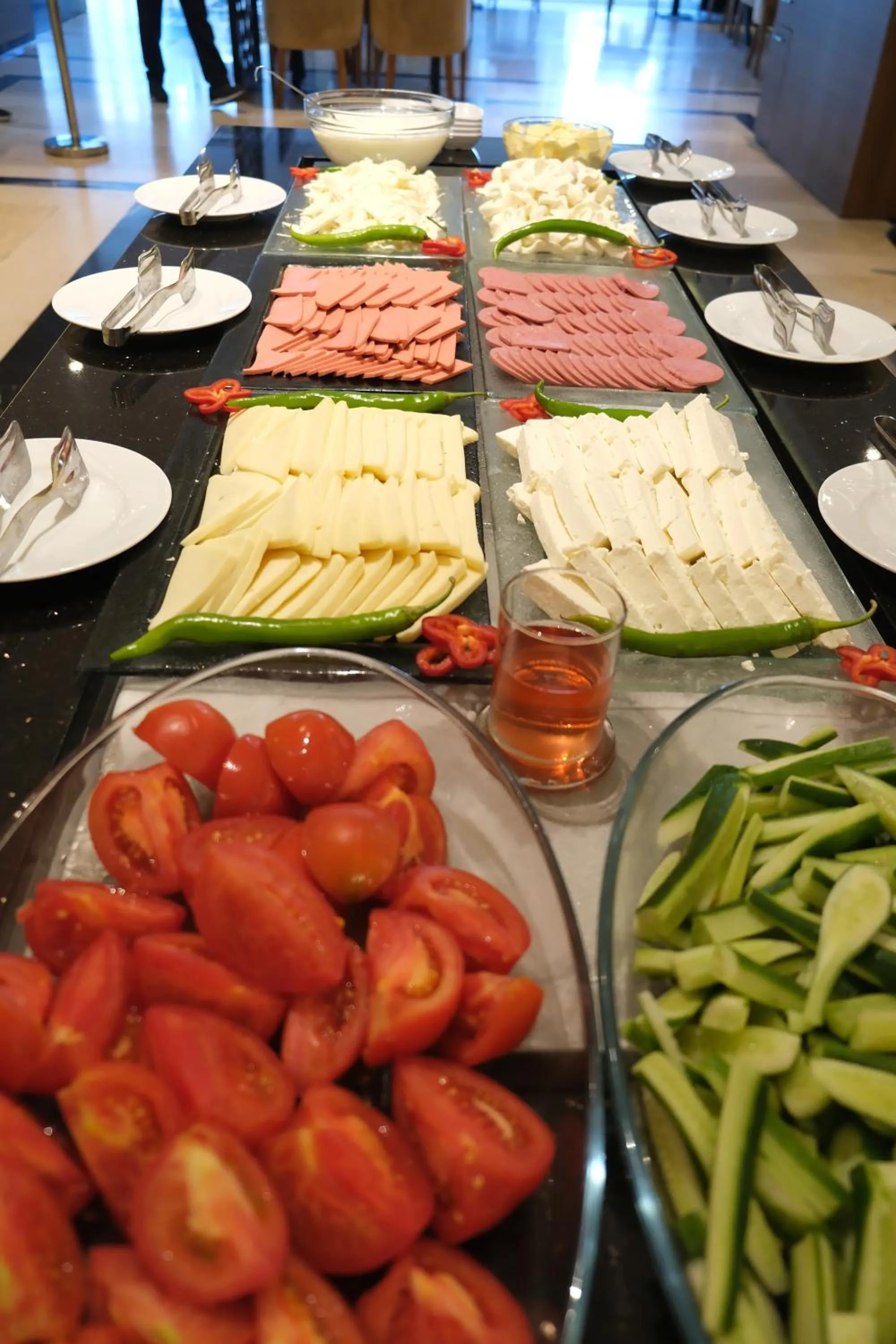 Breakfast in Asia City Hotel Istanbul