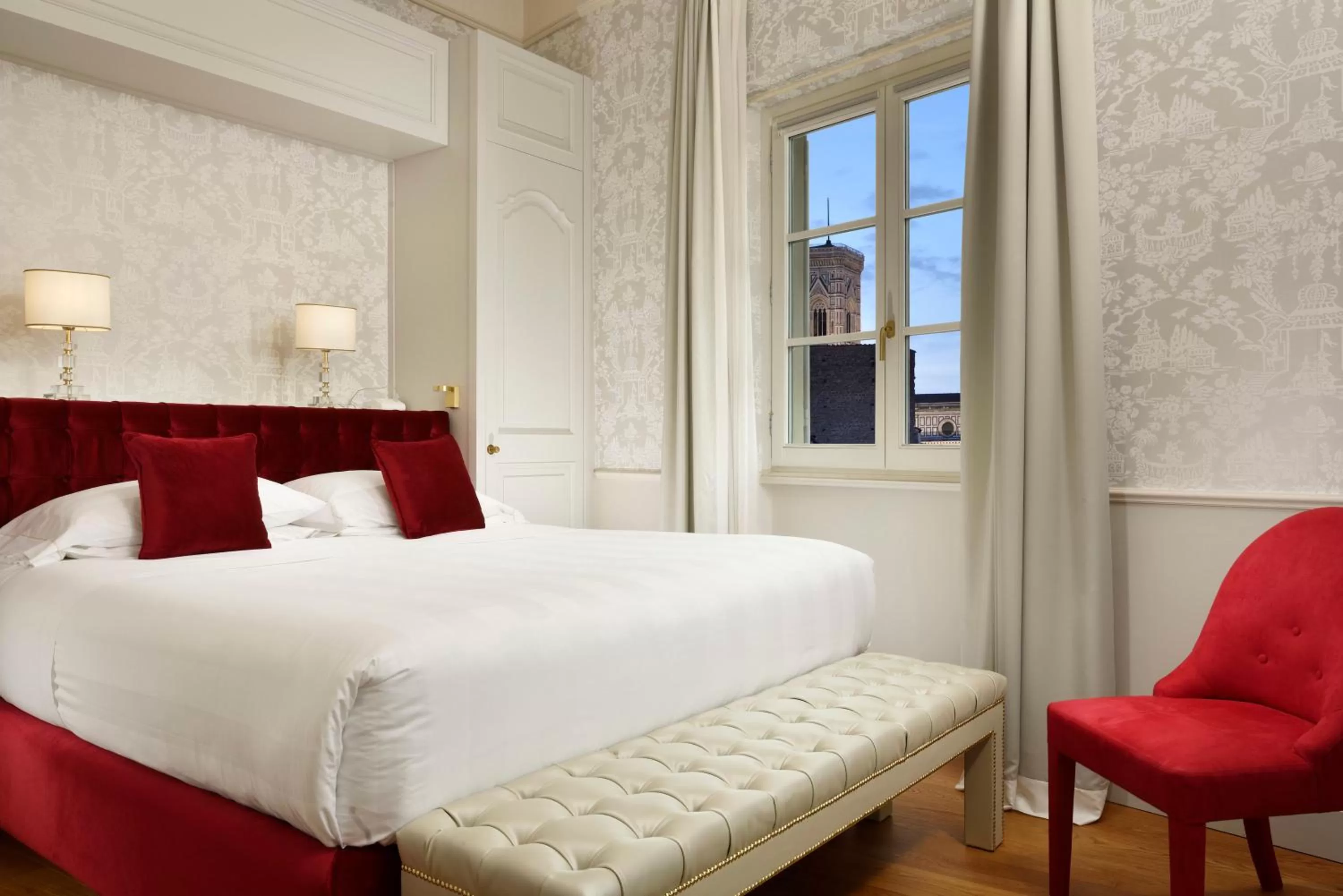 Bedroom, Bed in San Firenze Suites & Spa