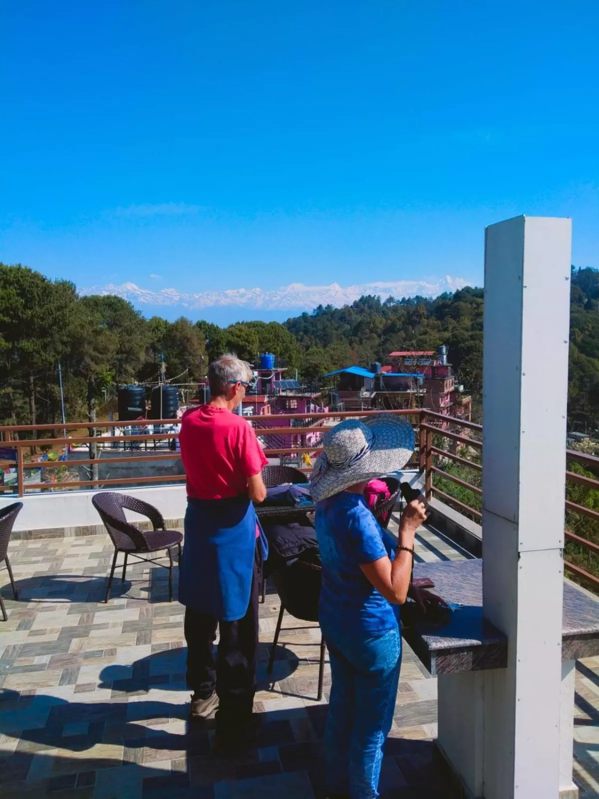 View (from property/room) in Hotel Himalayan Glacier