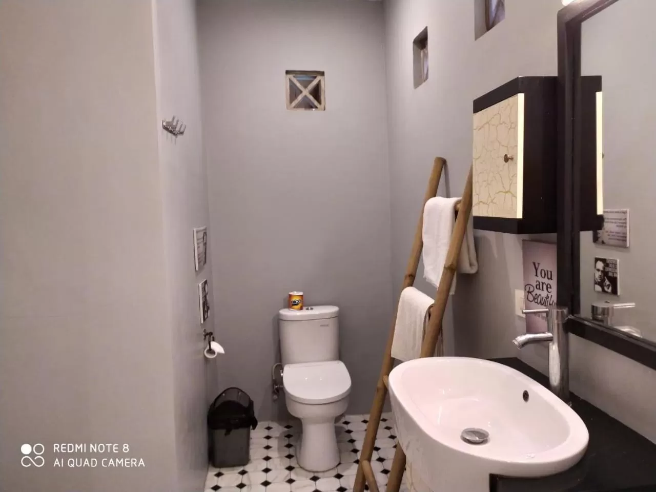 Toilet in Bel Air Resort