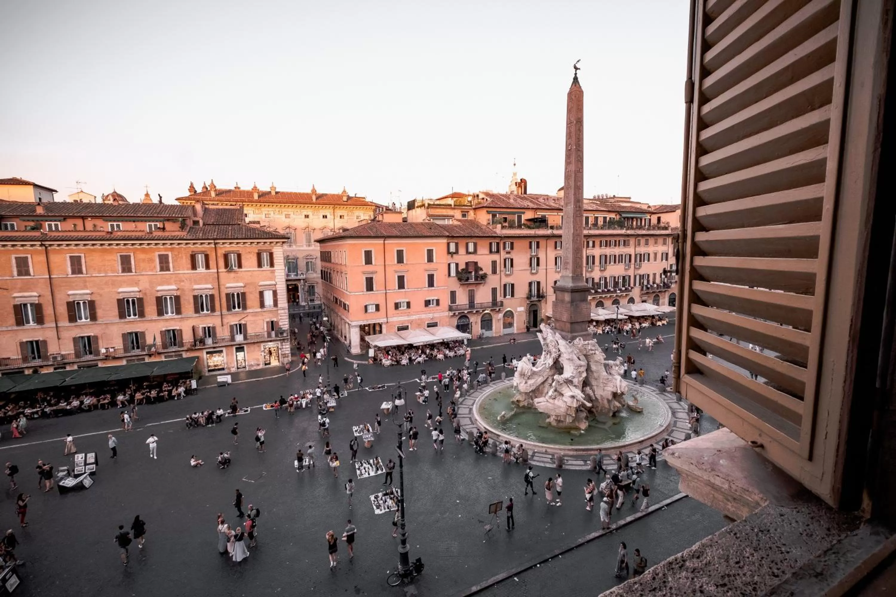 View (from property/room) in Eitch Borromini Palazzo Pamphilj