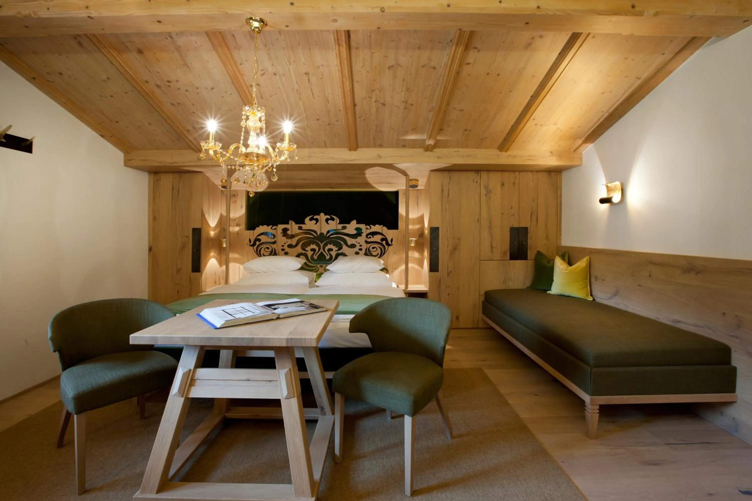 Bedroom in Geniesserhotel Minglers Sportalm 4 Sterne Superior