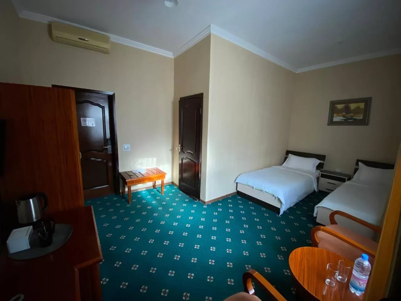 Living room, Bed in Deluxe SPA-Hotel