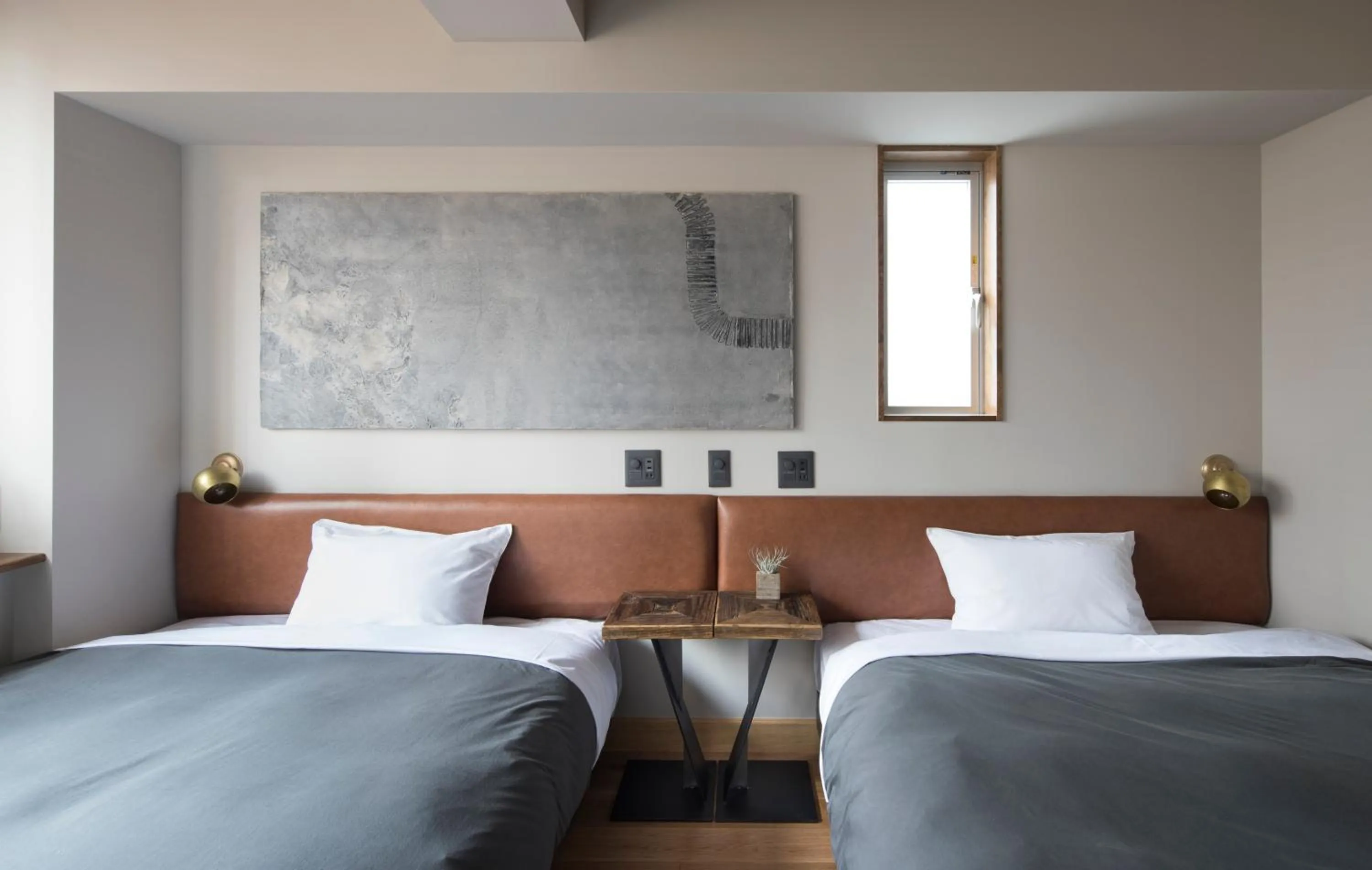 Bedroom, Bed in Hotel Vintage Tokyo Tsukiji