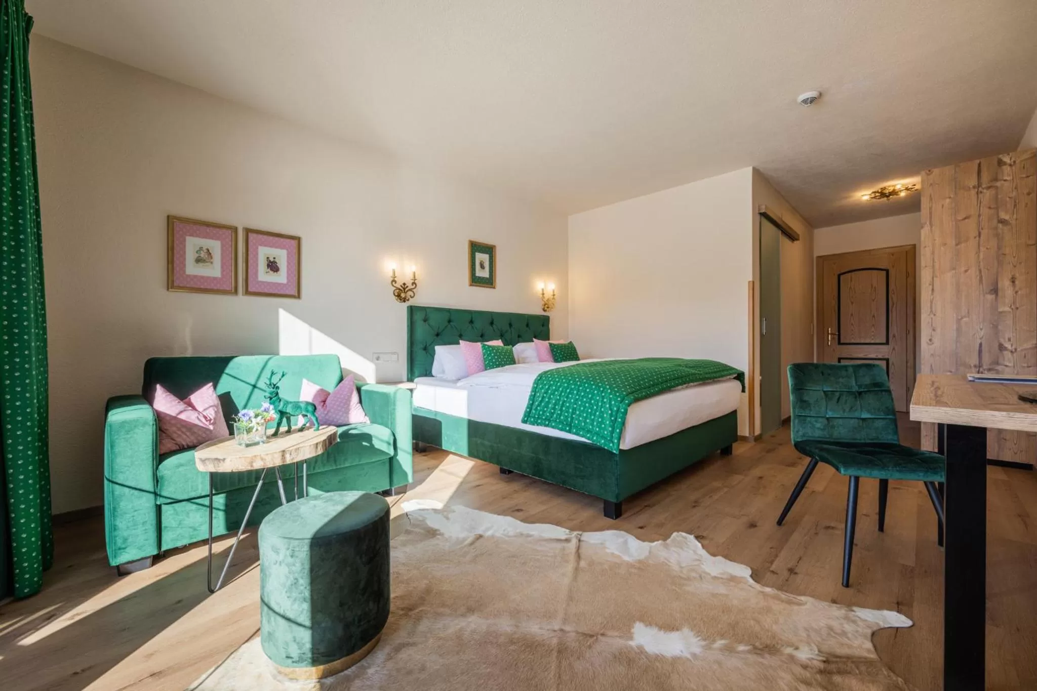 Bed in Vitalhotel Kaiserhof