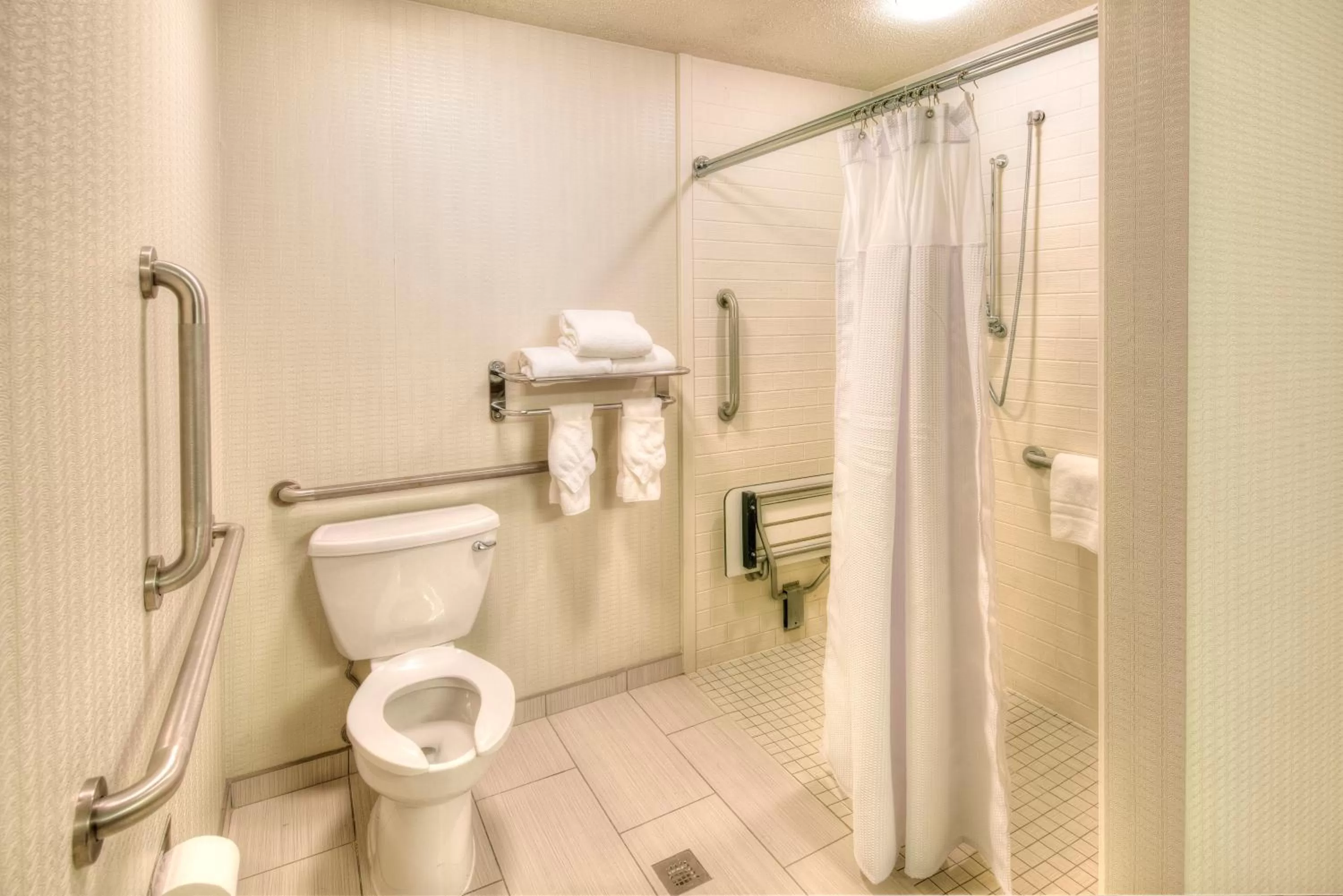 Executive King Room with Mobility Accessible Roll In Shower - Non-Smoking in Crowne Plaza Indianapolis-Dwtn-Union Stn by IHG