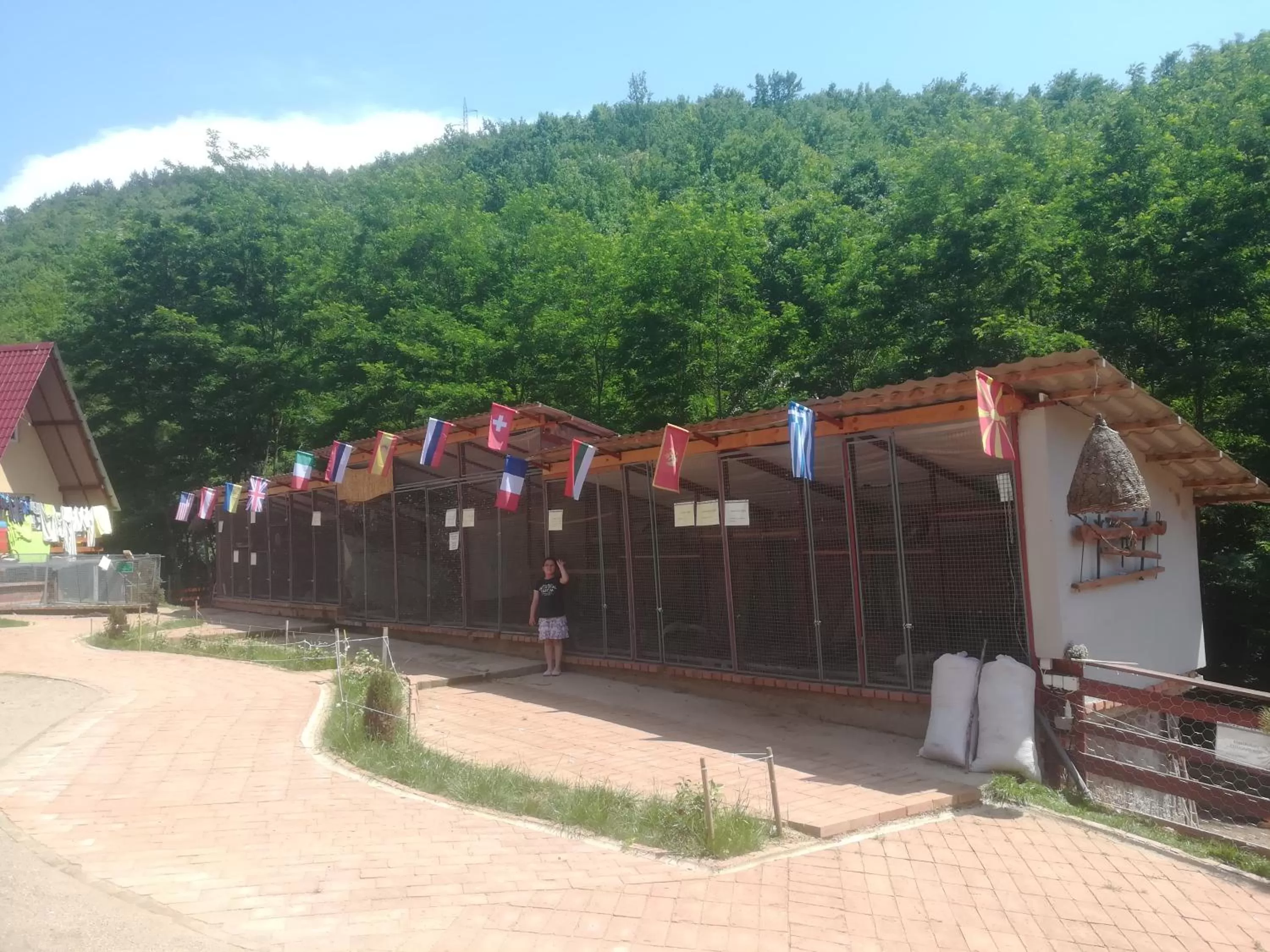 Patio in Etno selo Vile Jefimija, selo Preobrazenje, Vranje