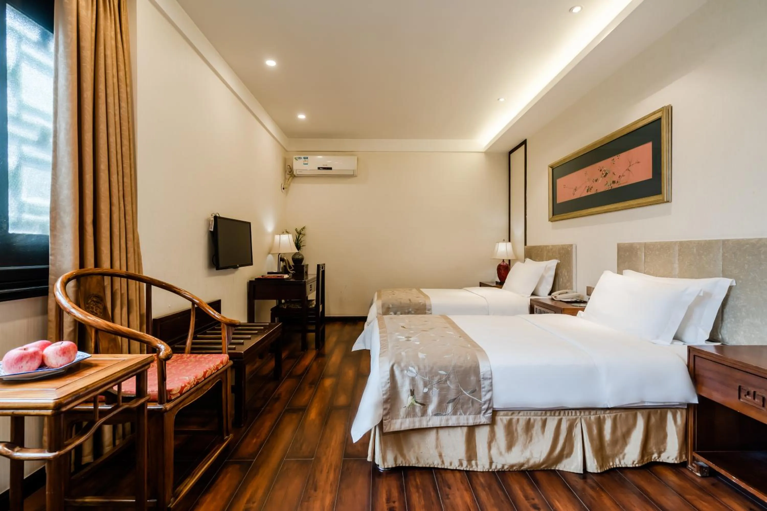 Bed in Buddha Zen Hotel