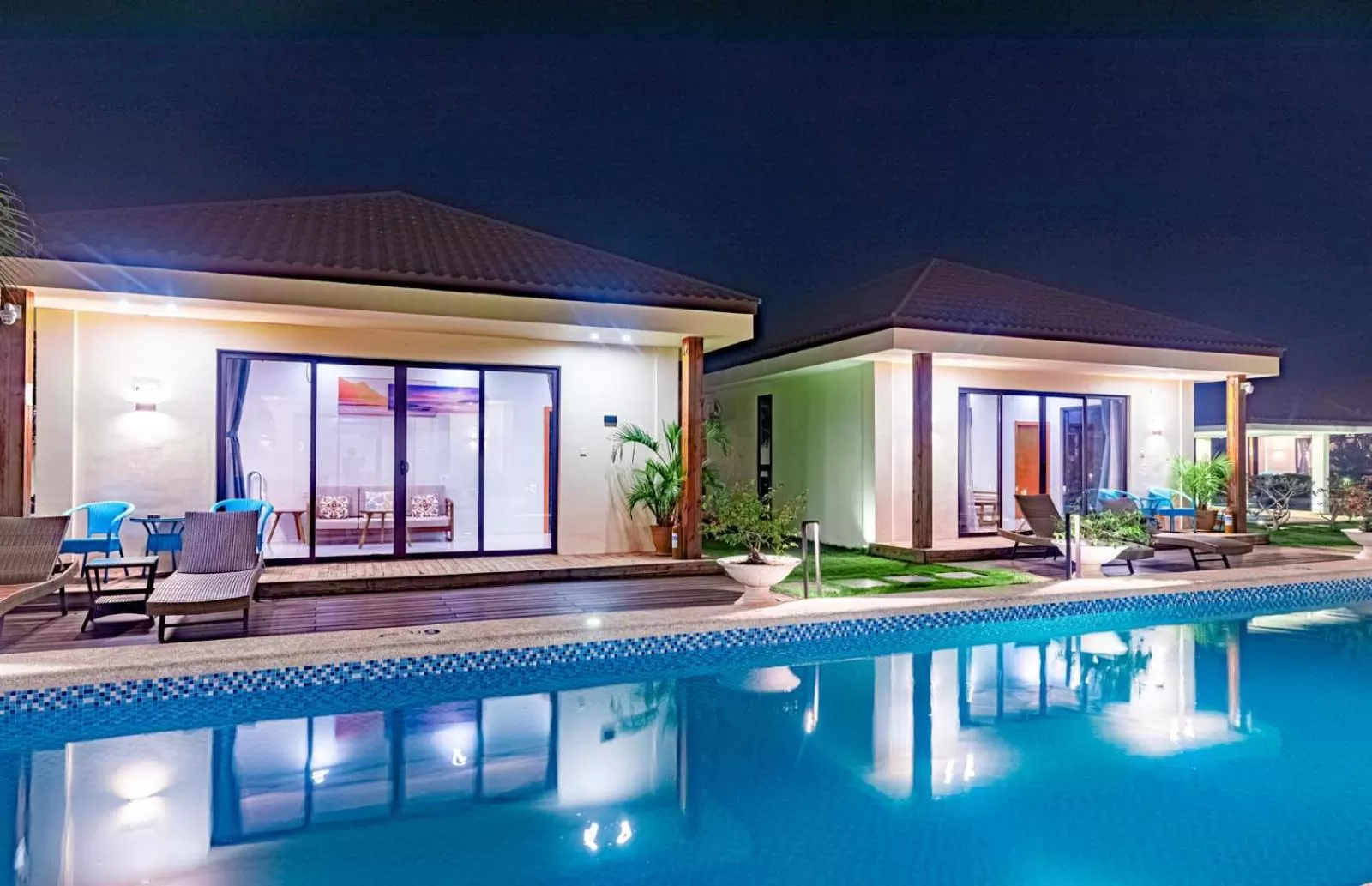 Swimming pool in Amphitrite Resort