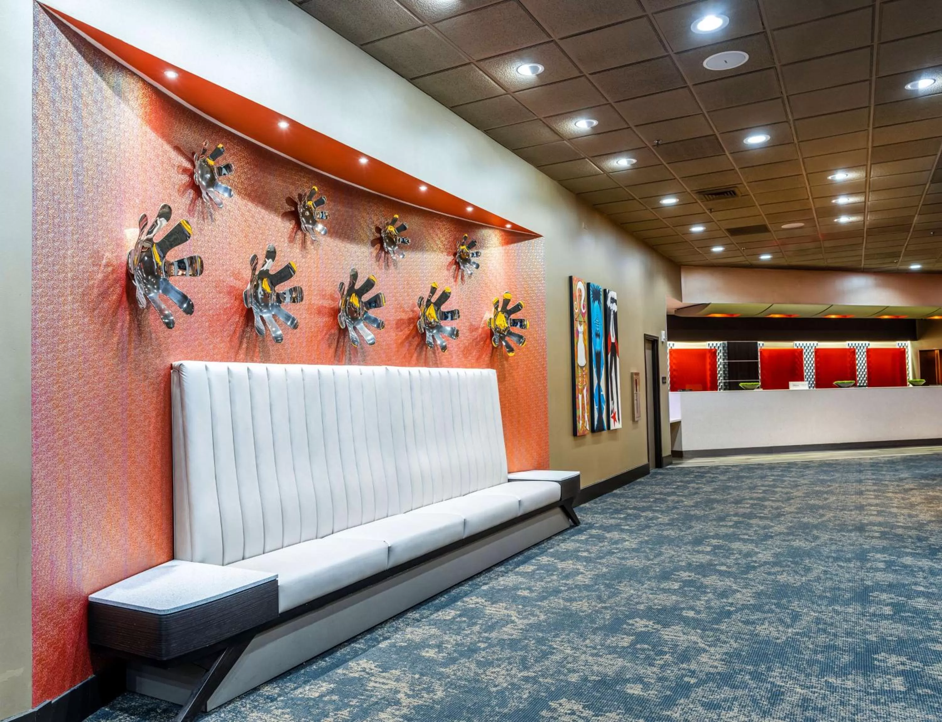 Lobby or reception in The Verve Boston Natick, Tapestry Collection by Hilton