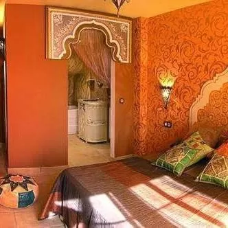 Bed in Posada la Leyenda