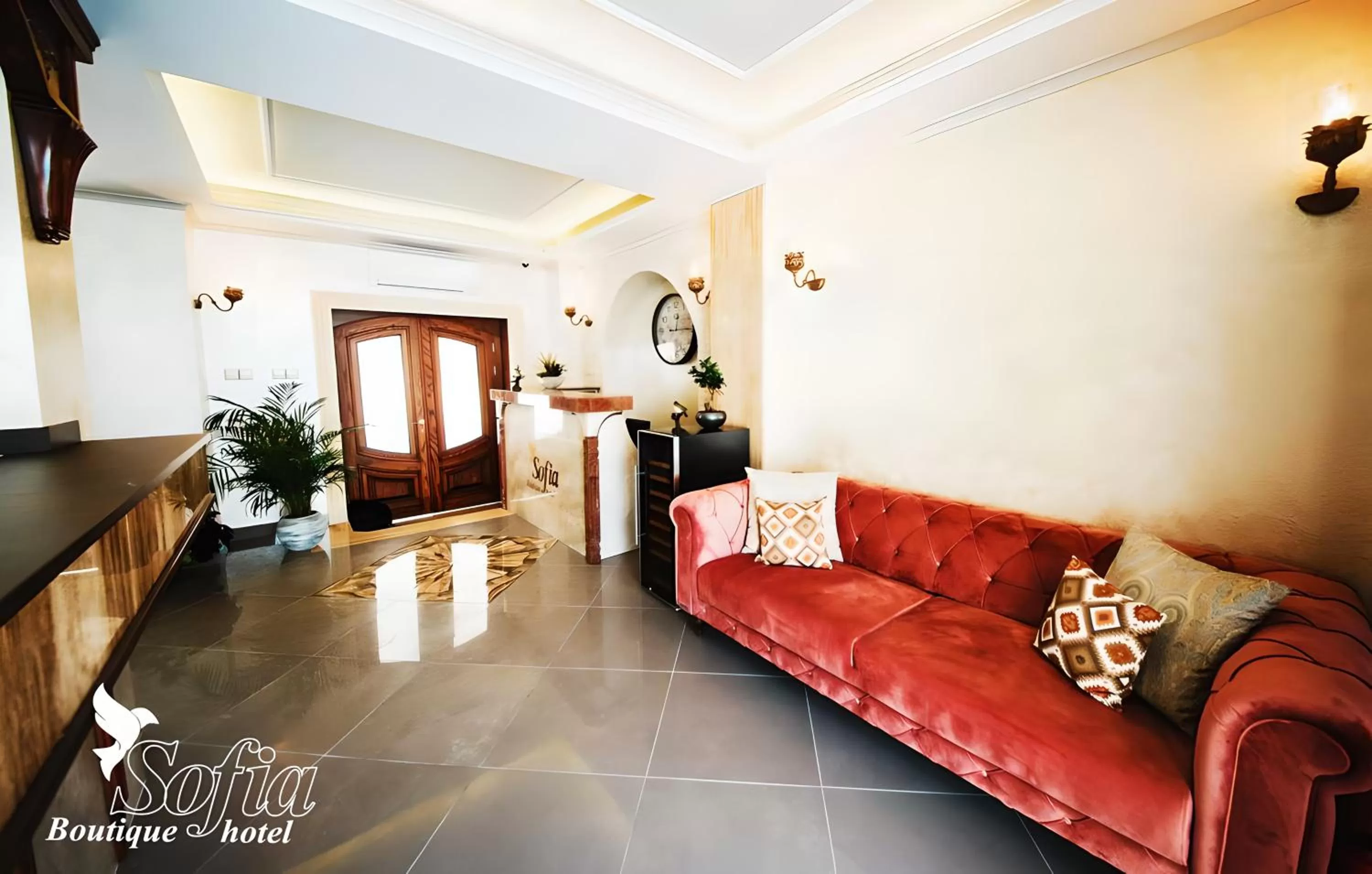 Lobby or reception, Seating Area in SOFIA BOUTIQUE HOTEL