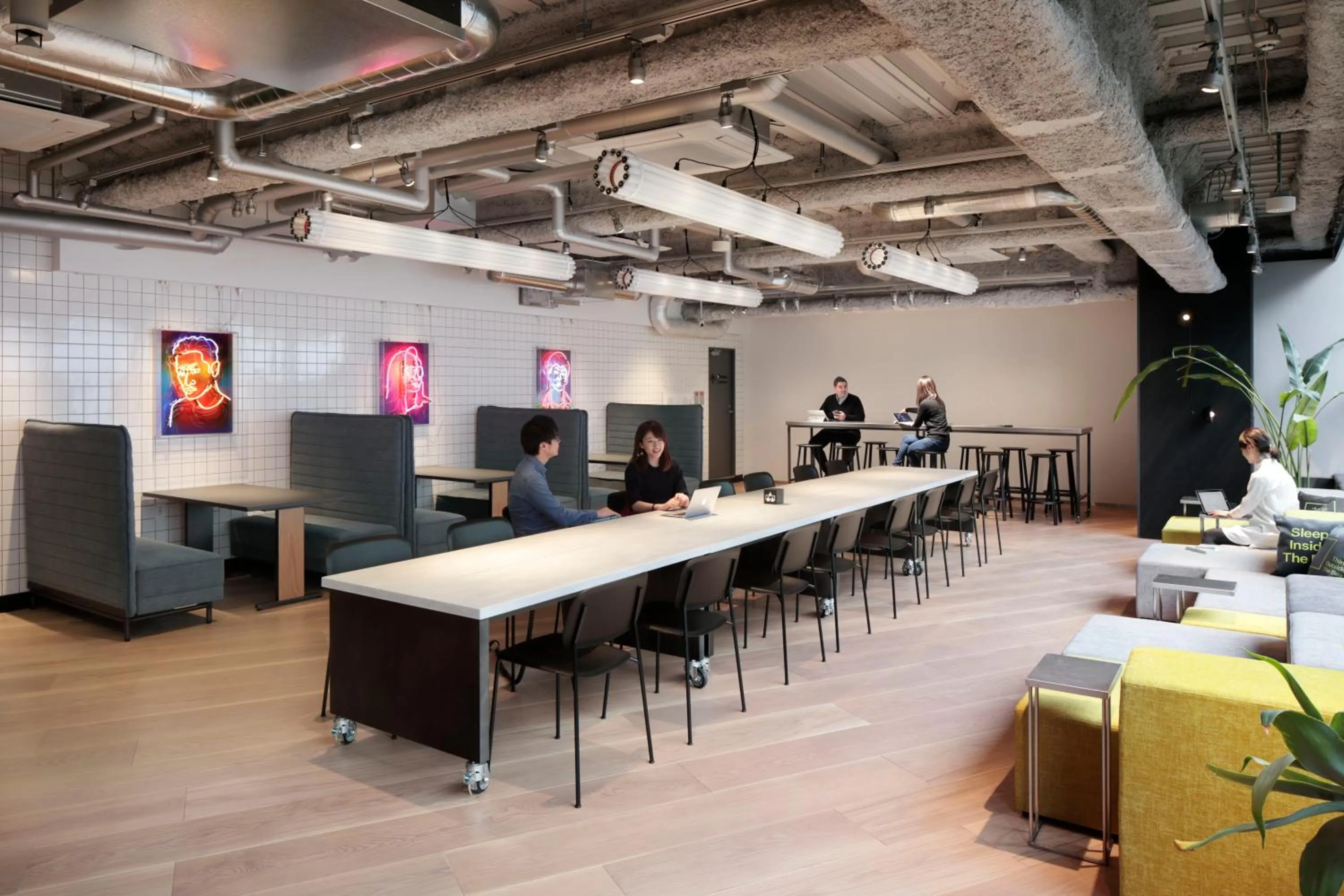 Communal lounge/ TV room in The Millennials Shibuya