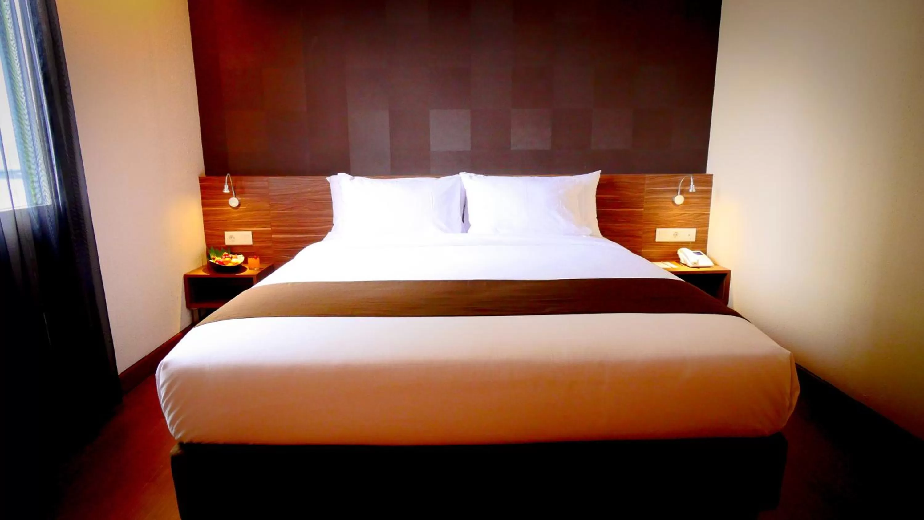 Bed in PRIME PARK Hotel & Convention Pekanbaru