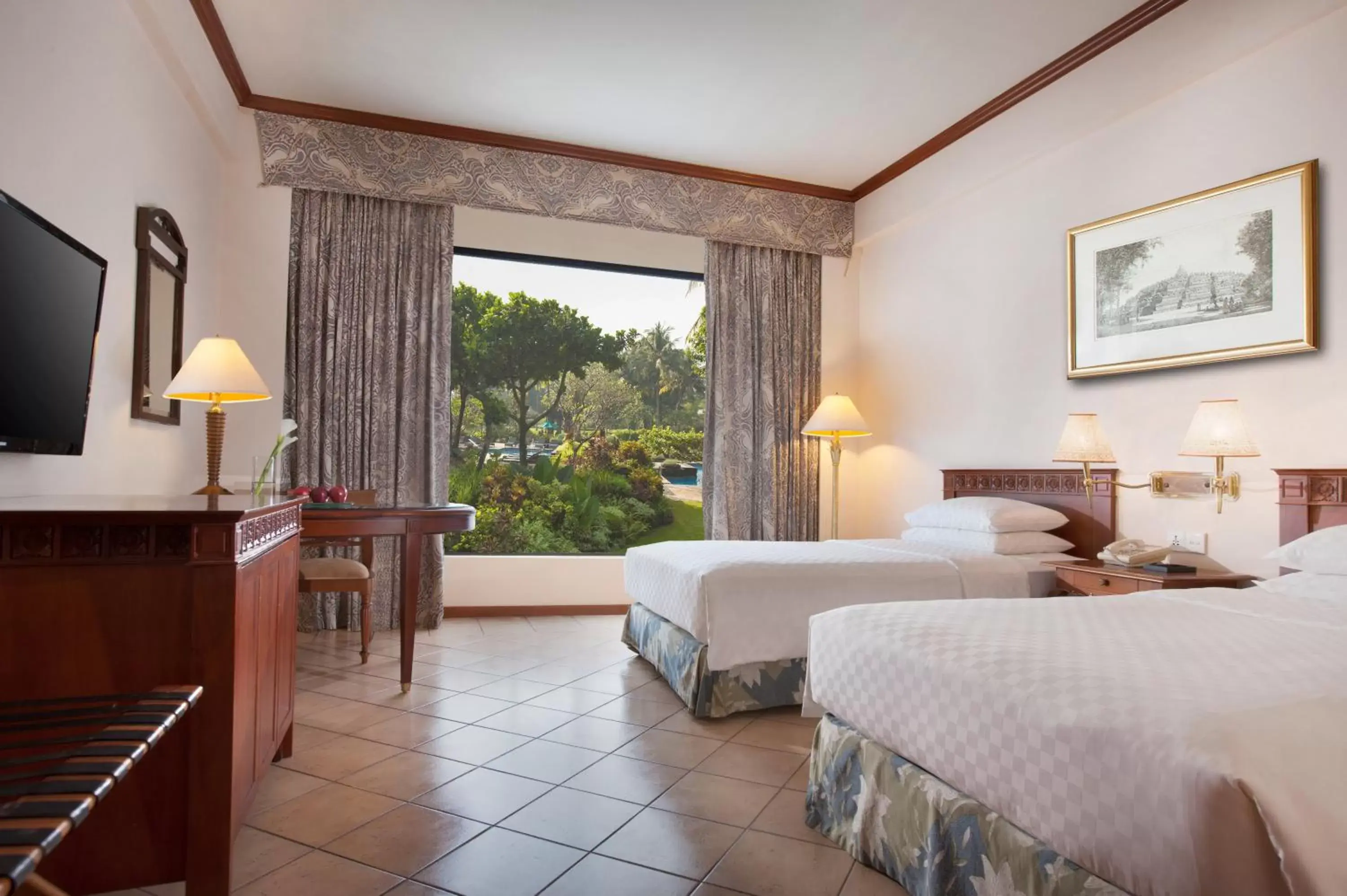 Twin Room with Terrace - Club Access in Hyatt Regency Yogyakarta Twin Room with Terrace - Club Access in Hyatt Regency Yogyakarta